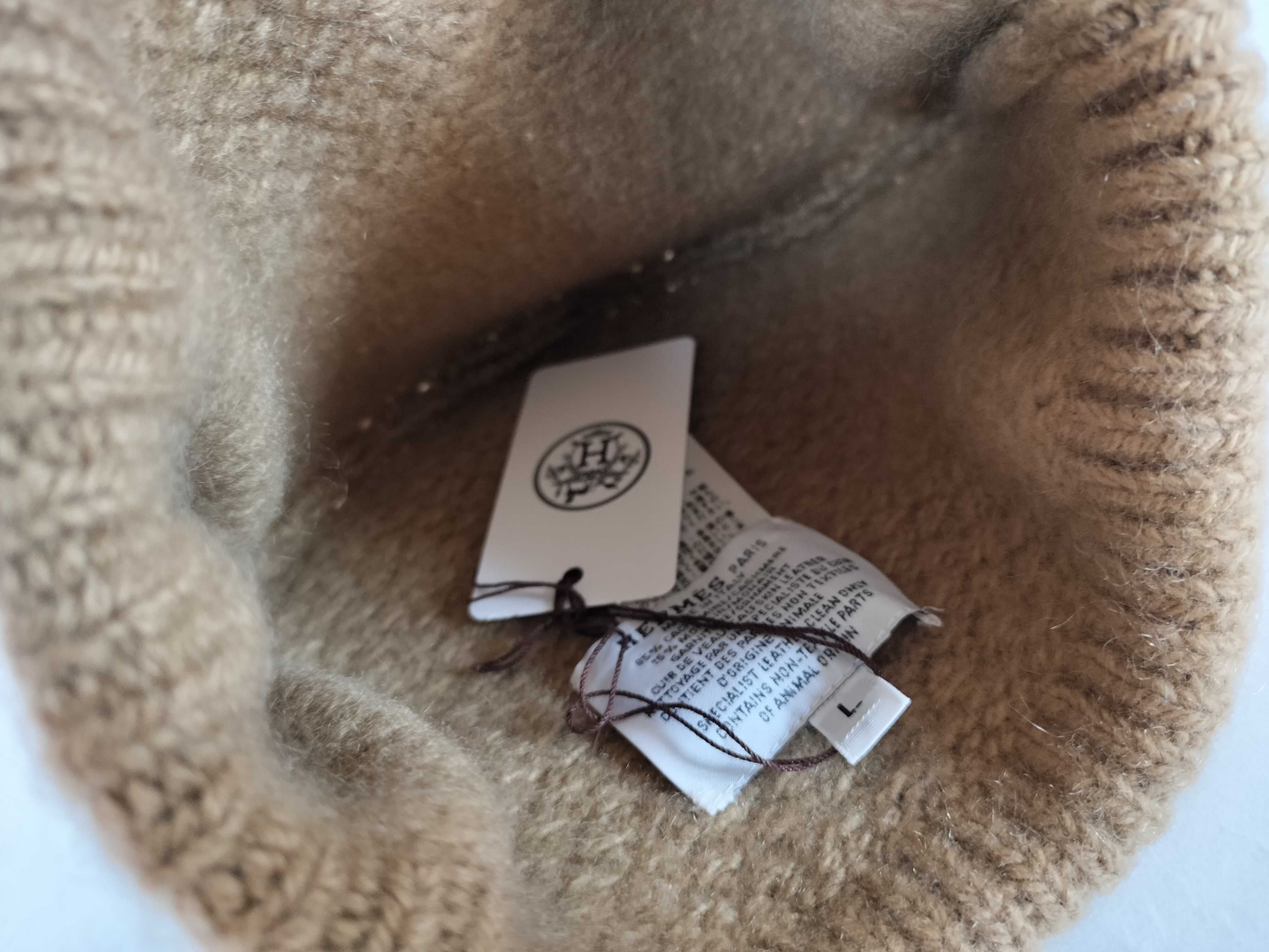 Knit Hat, Cashmere, Mohair, Size L, Other Accessories — view 7