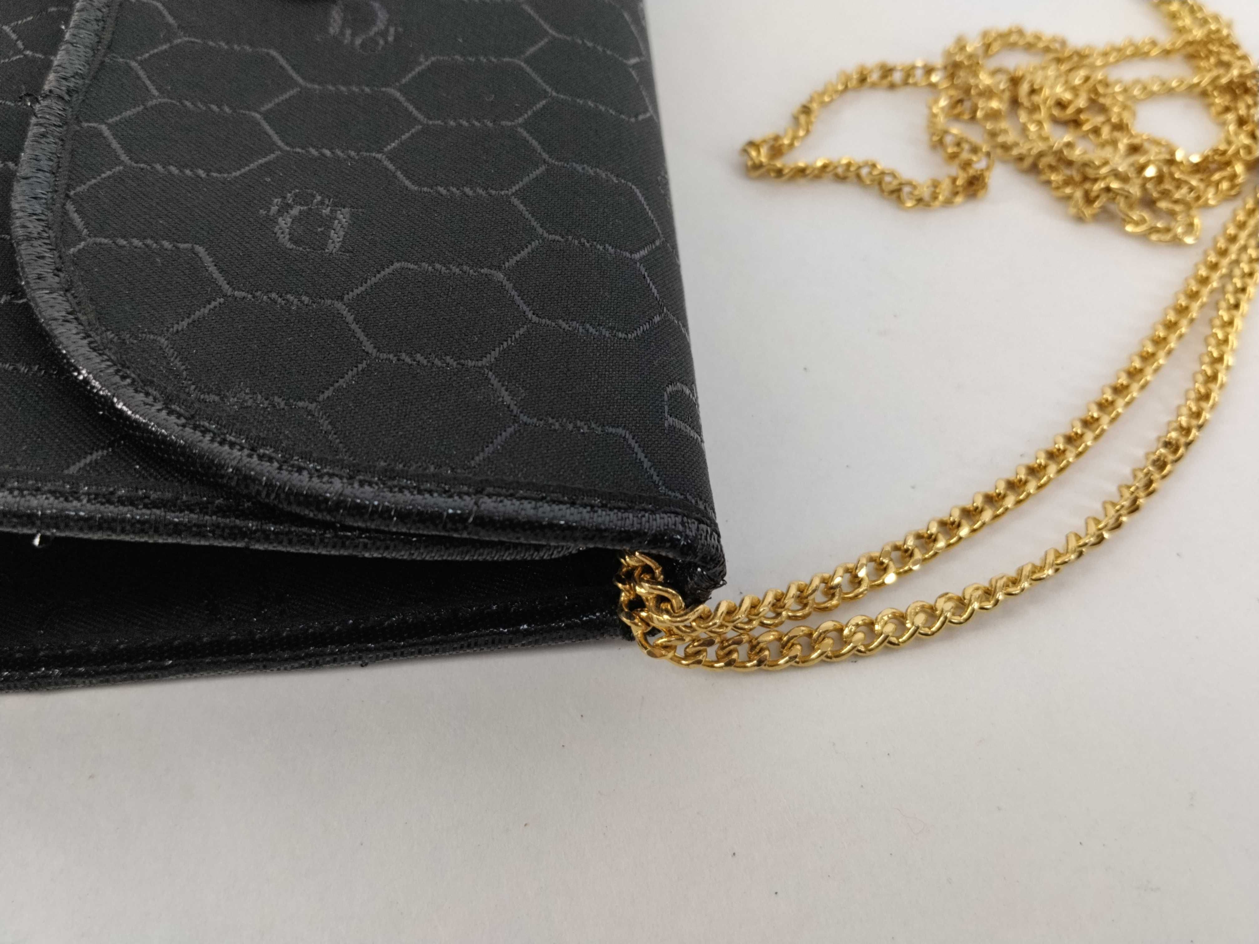 CHRISTIAN Dior Honeycomb Chain Shoulder Bag — view 5
