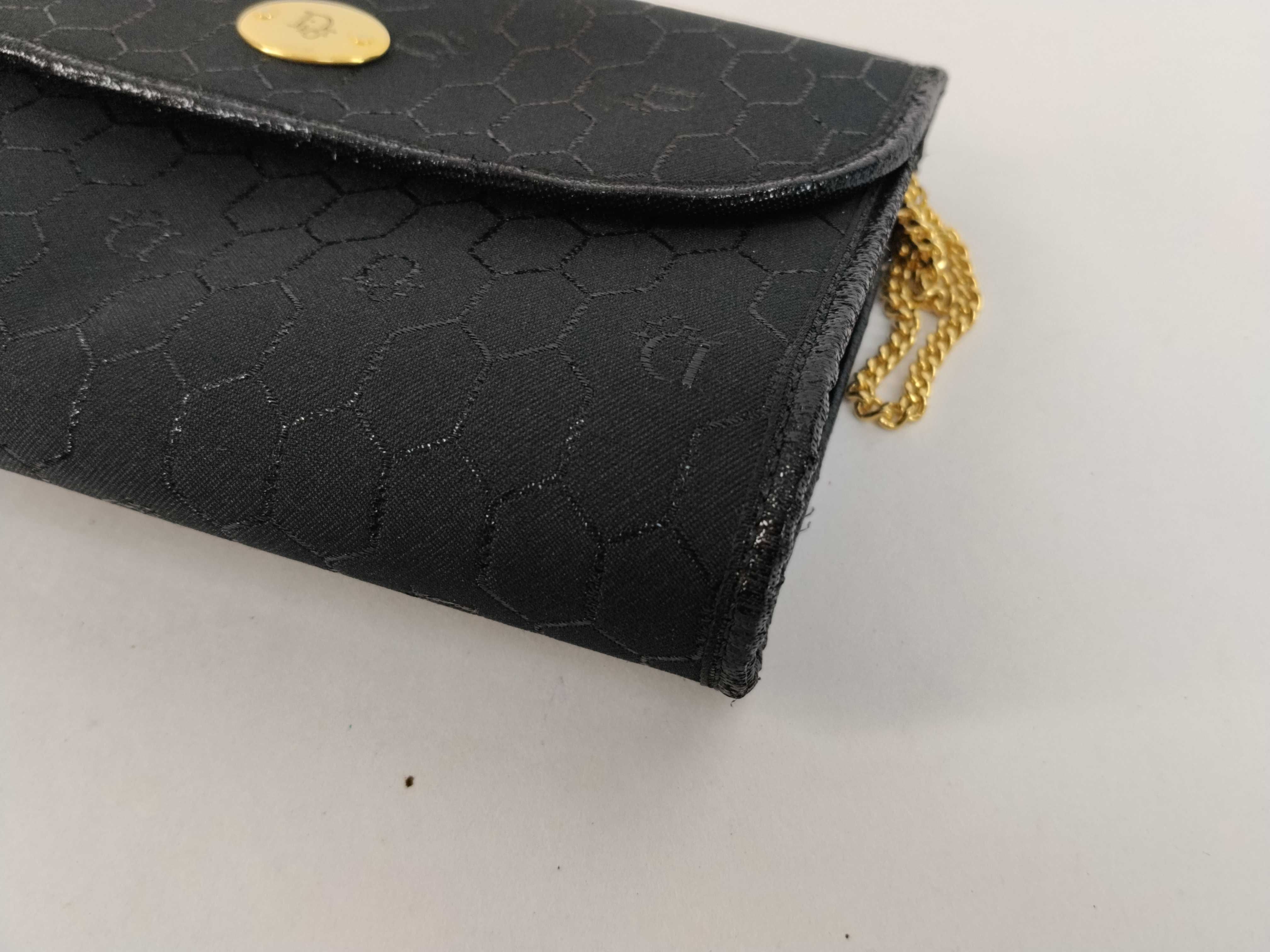 CHRISTIAN Dior Honeycomb Chain Shoulder Bag — view 6