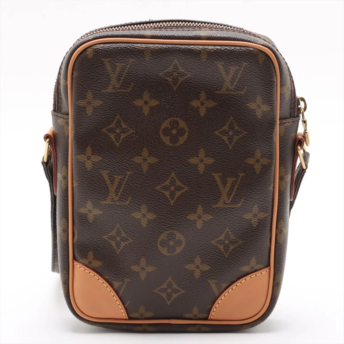 Monogram Danube M45266 SL0093 Brown Tanned Leather External Repairs in Various Parts — view 2