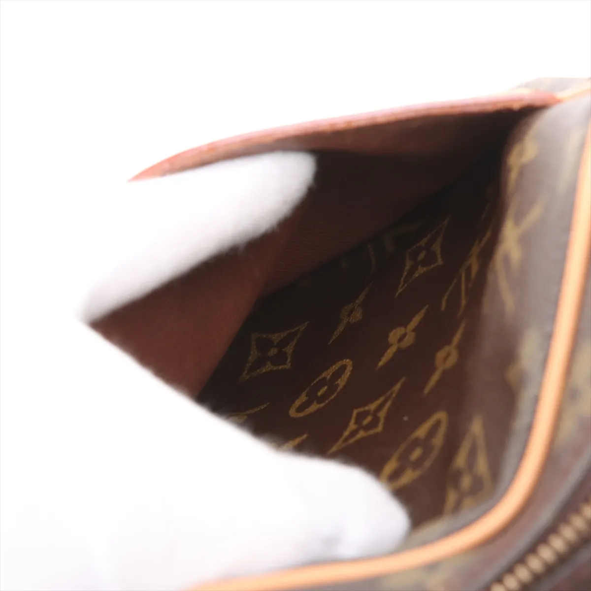 Monogram Danube M45266 SL0093 Brown Tanned Leather External Repairs in Various Parts — view 8