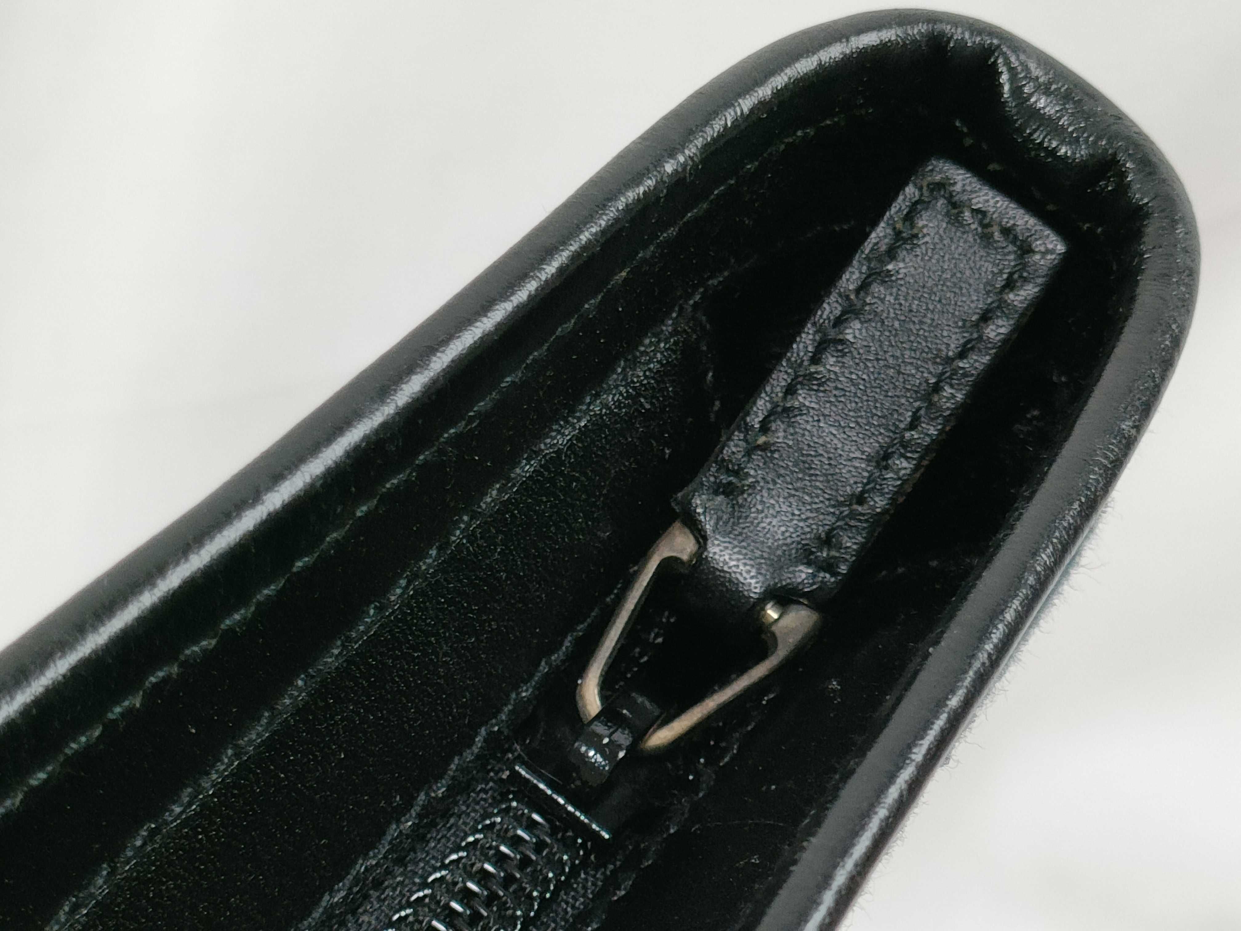 Black GG Canvas Leather Tote Bag — view 13