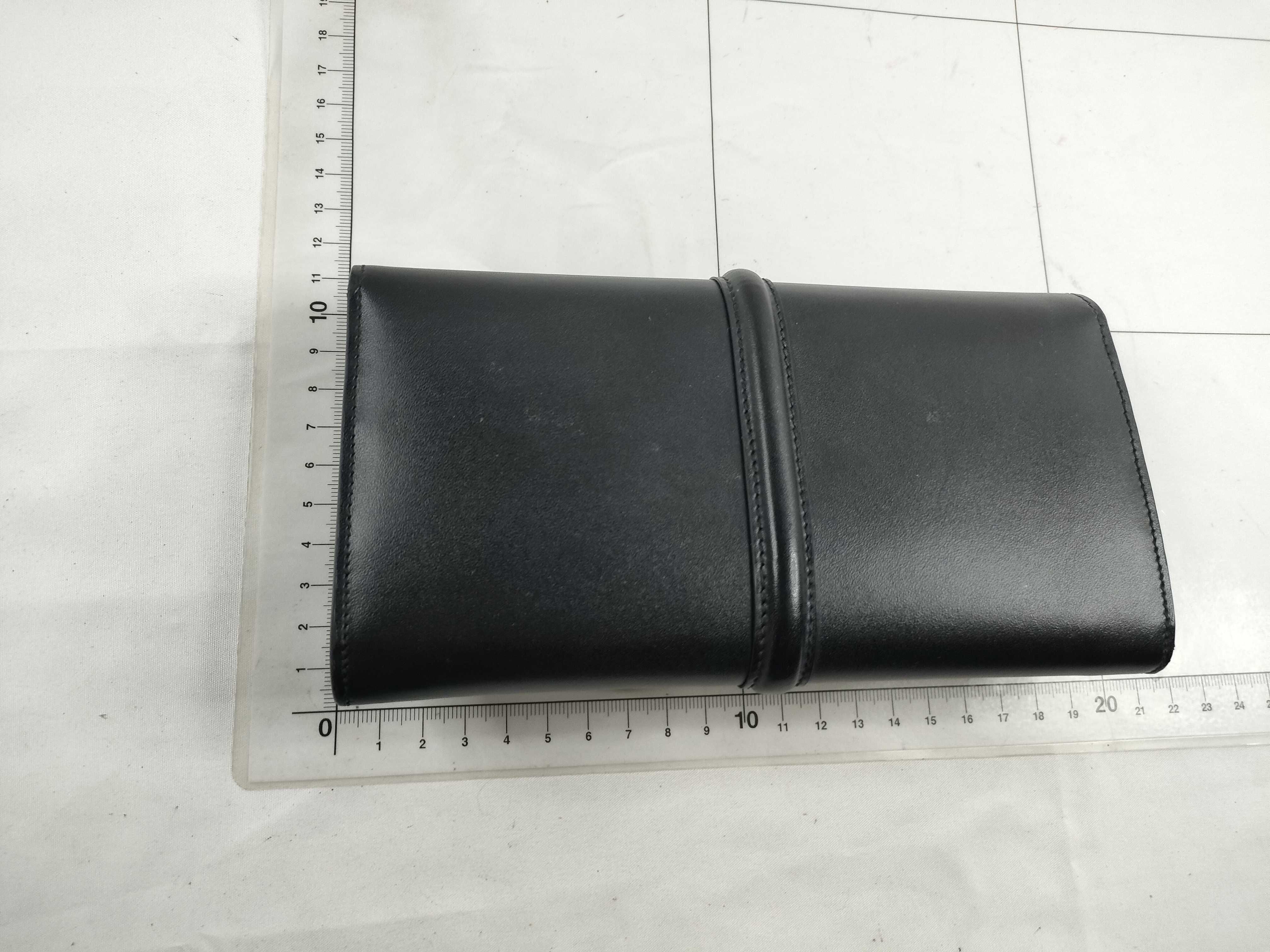 wallet, black, long wallet — view 2