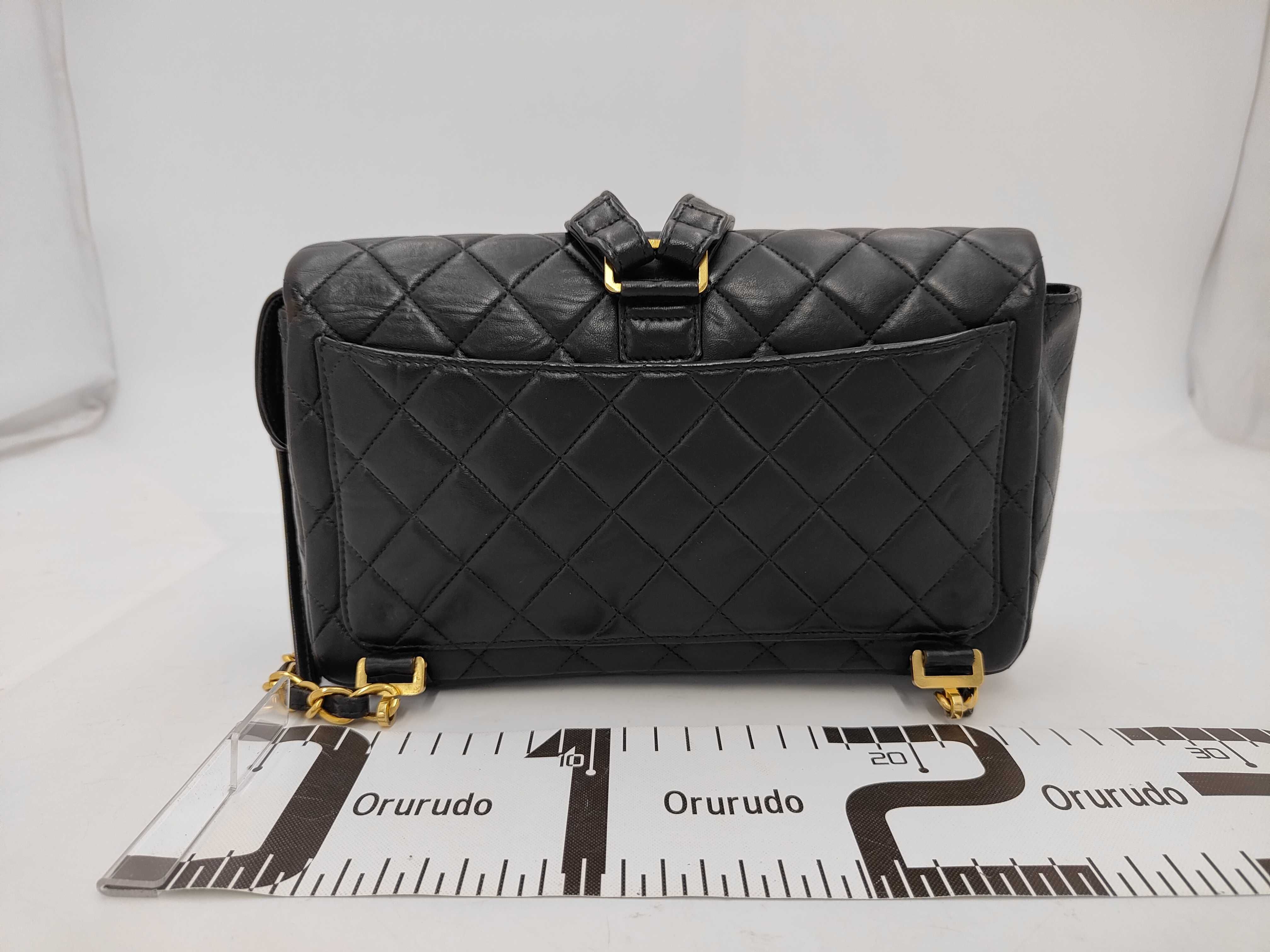 Lambskin Matelassé Backpack, Series 3, with Card — view 2