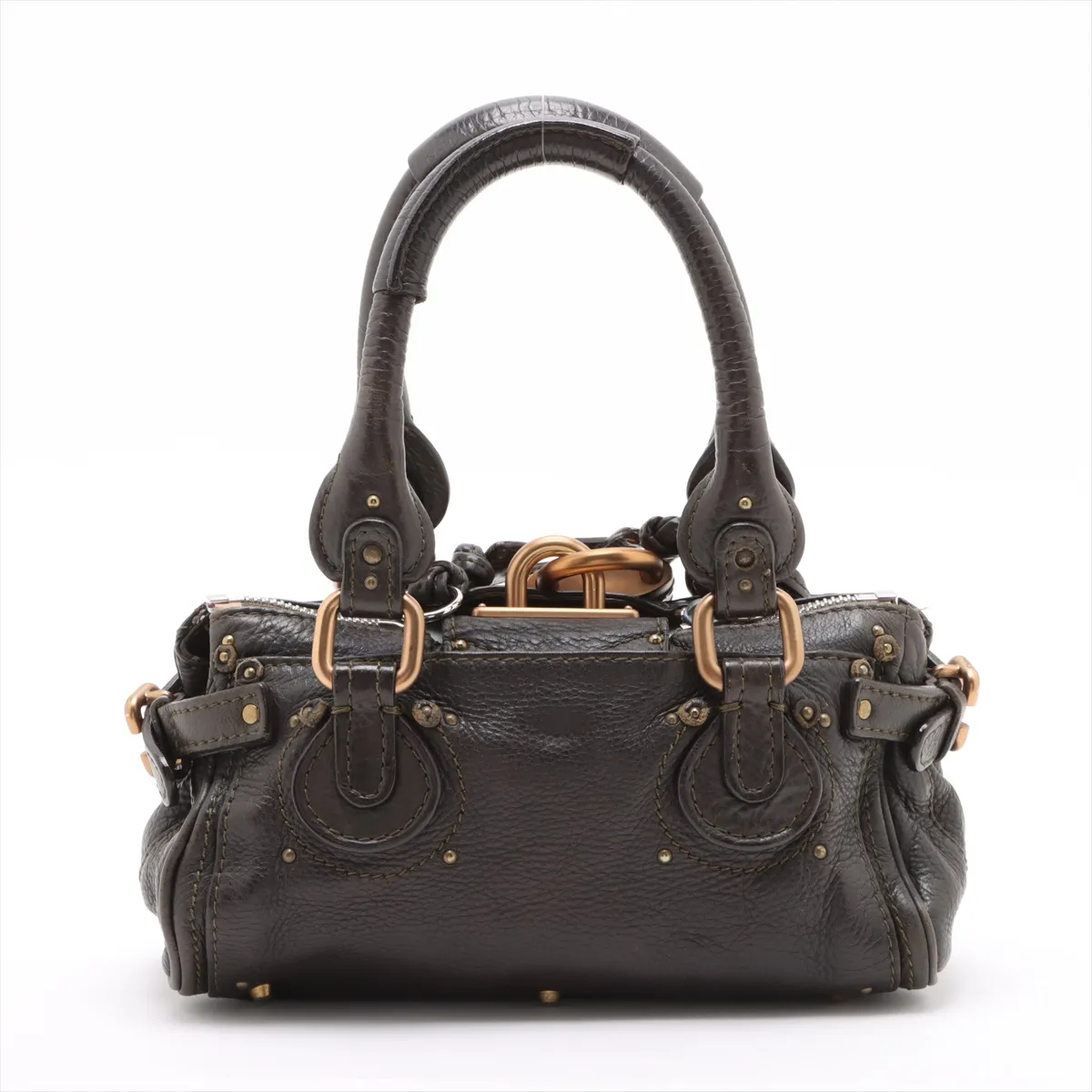 paddington leather handbag black — view 2