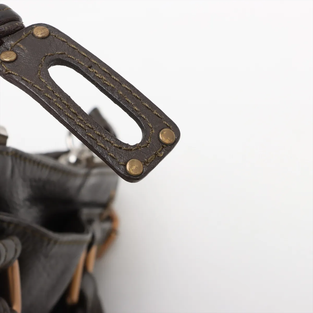 paddington leather handbag black — view 13