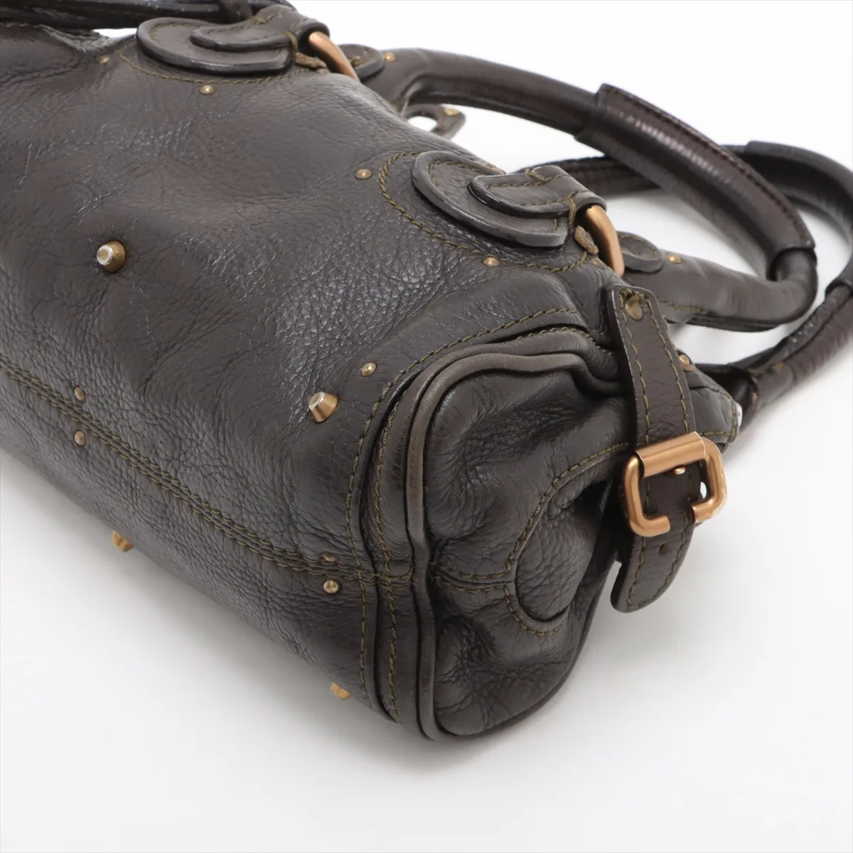 paddington leather handbag black — view 3
