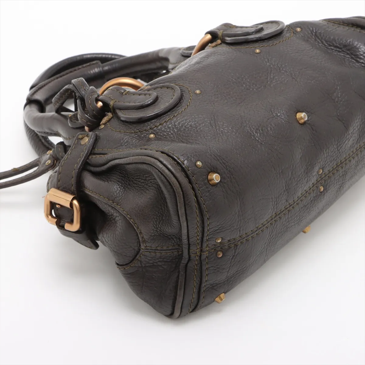 paddington leather handbag black — view 4