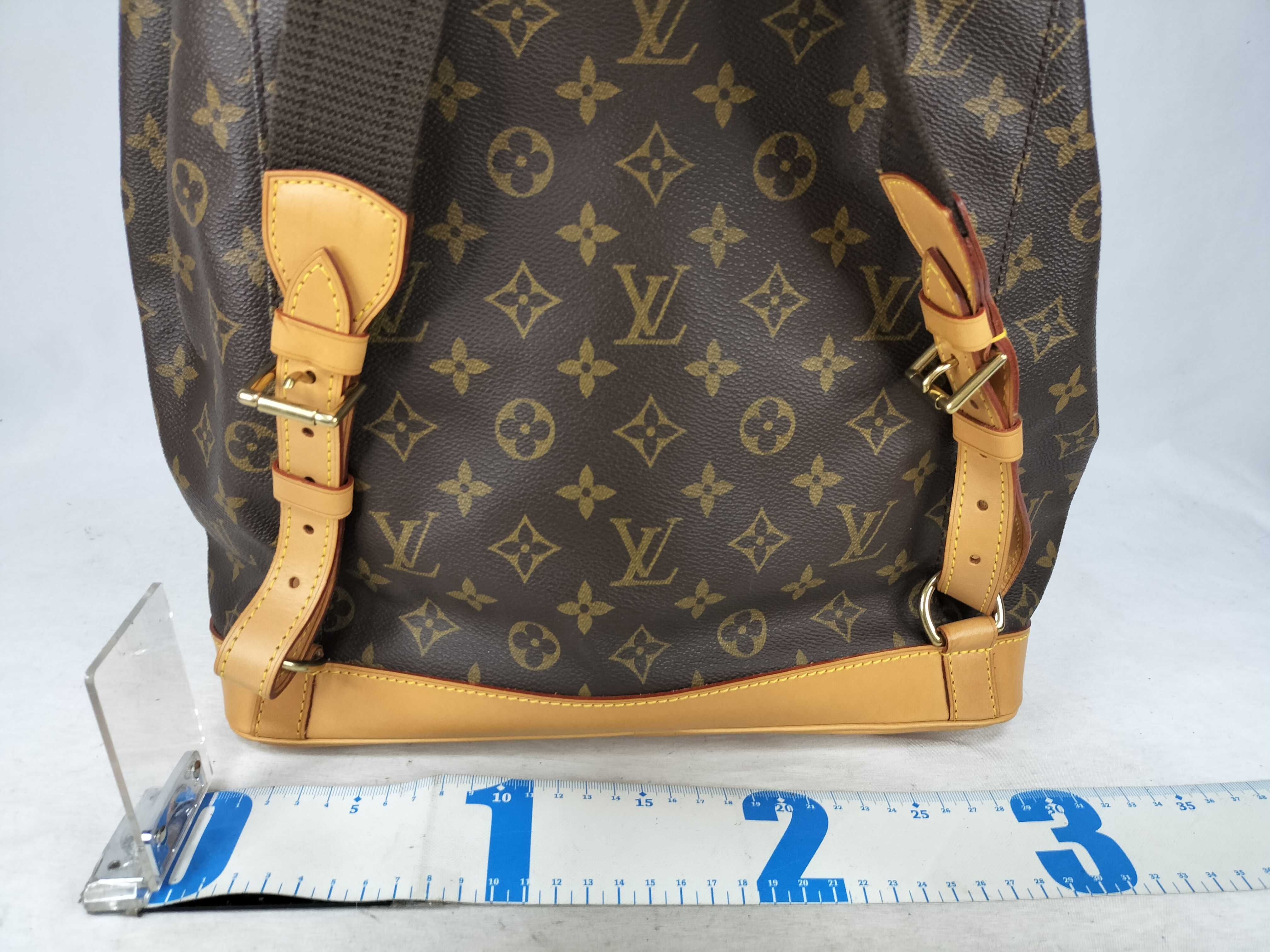 Monogram Montsouris MM M51136 Brown MI0966 Backpack — view 2