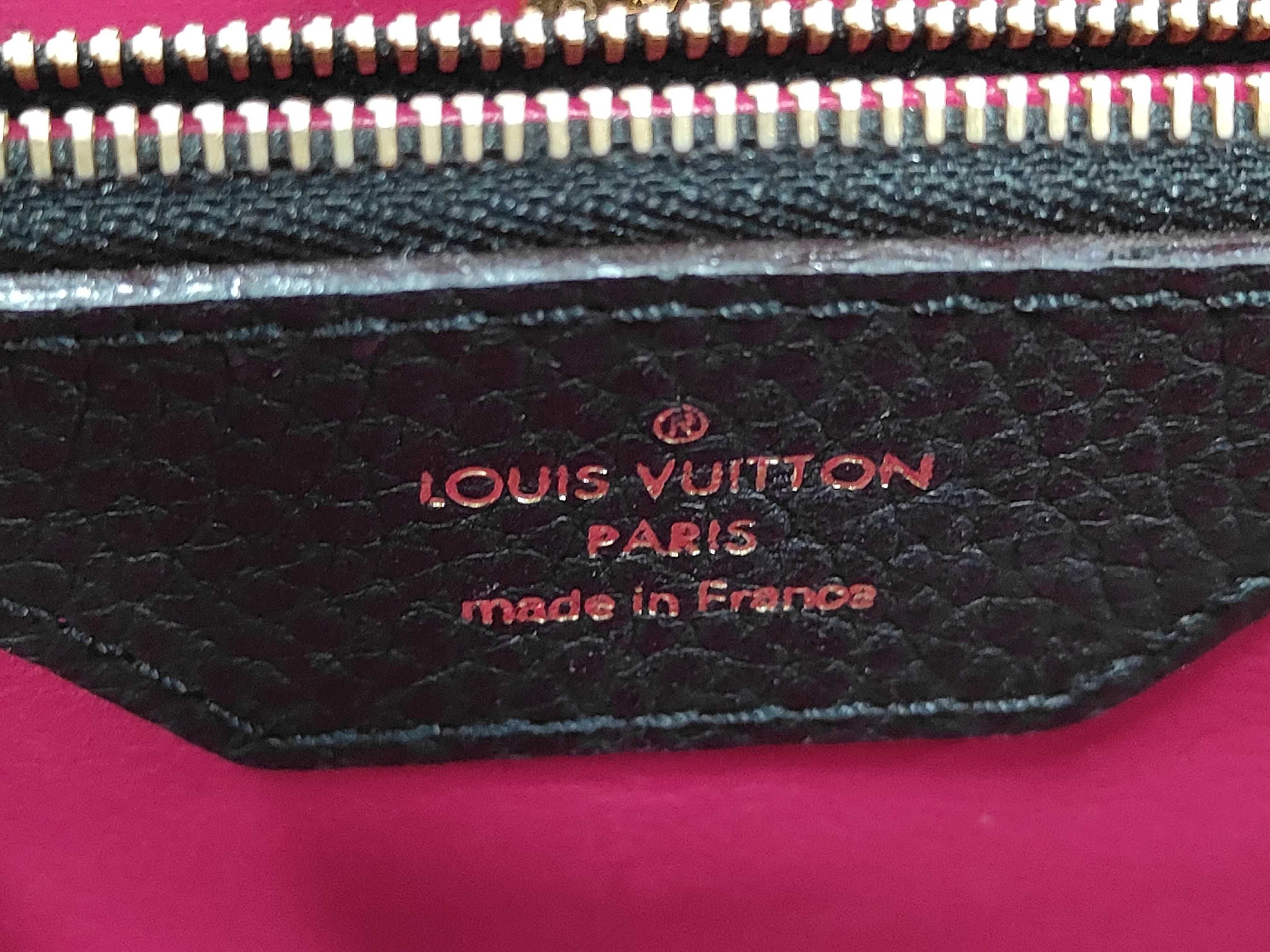Capucines Black Gold AH4134 Handbag — view 10