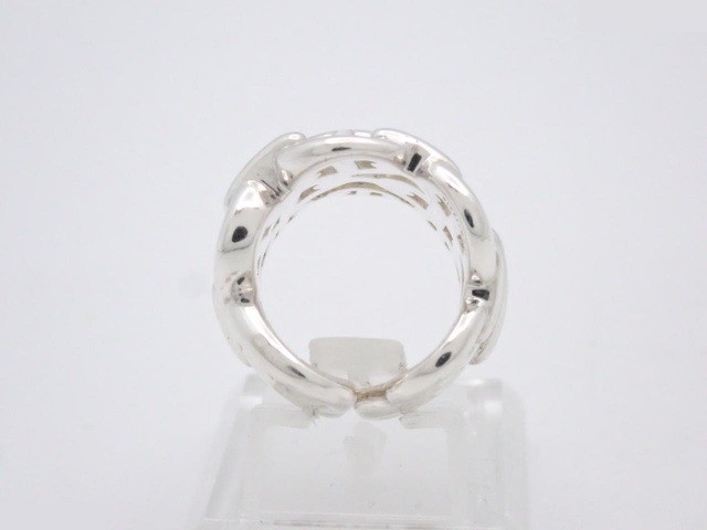 Chaine d'Ancre Enchainée GM Ring, 925 Sterling Silver, 14.2g — view 3