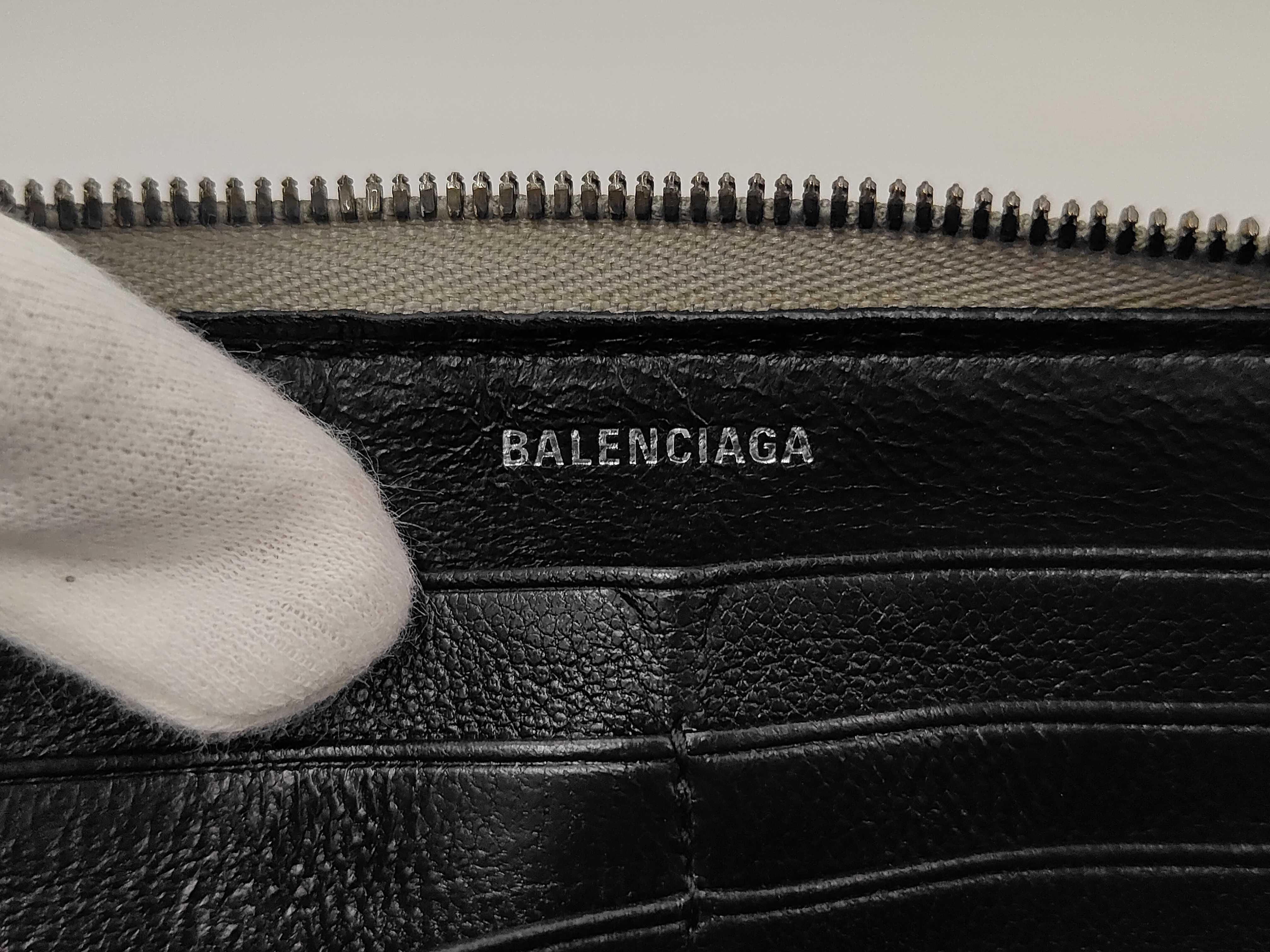 594290 Leather Logo Cash Continental Long Wallet — view 6