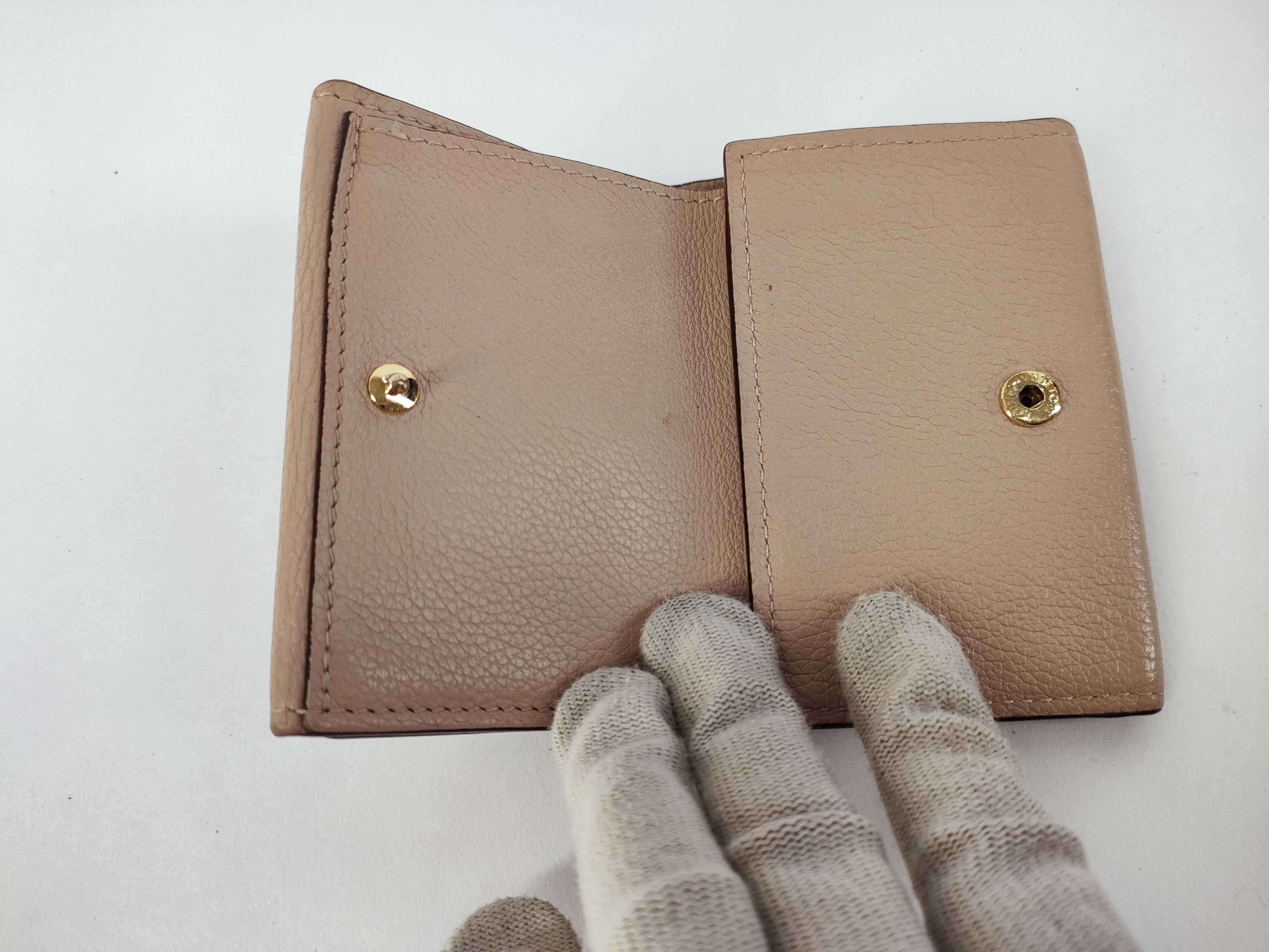 Monogram Louis Vuitton M69340 Portefeuille Lockmini IC Tag Tri-fold Wallet Beige — view 11