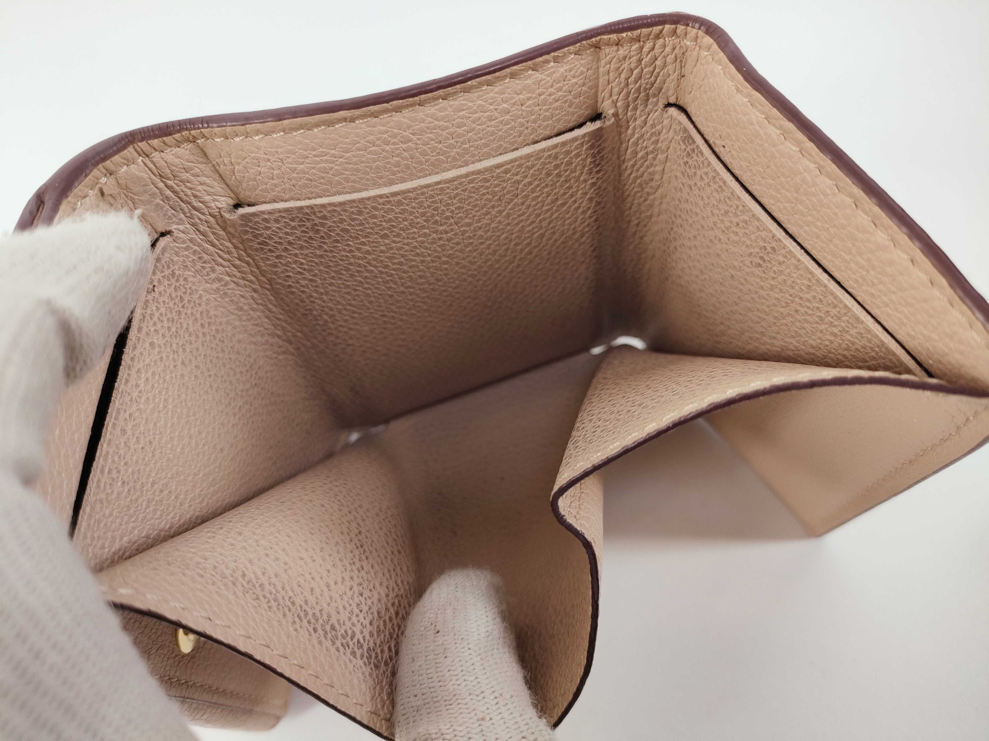 Monogram Louis Vuitton M69340 Portefeuille Lockmini IC Tag Tri-fold Wallet Beige — view 12
