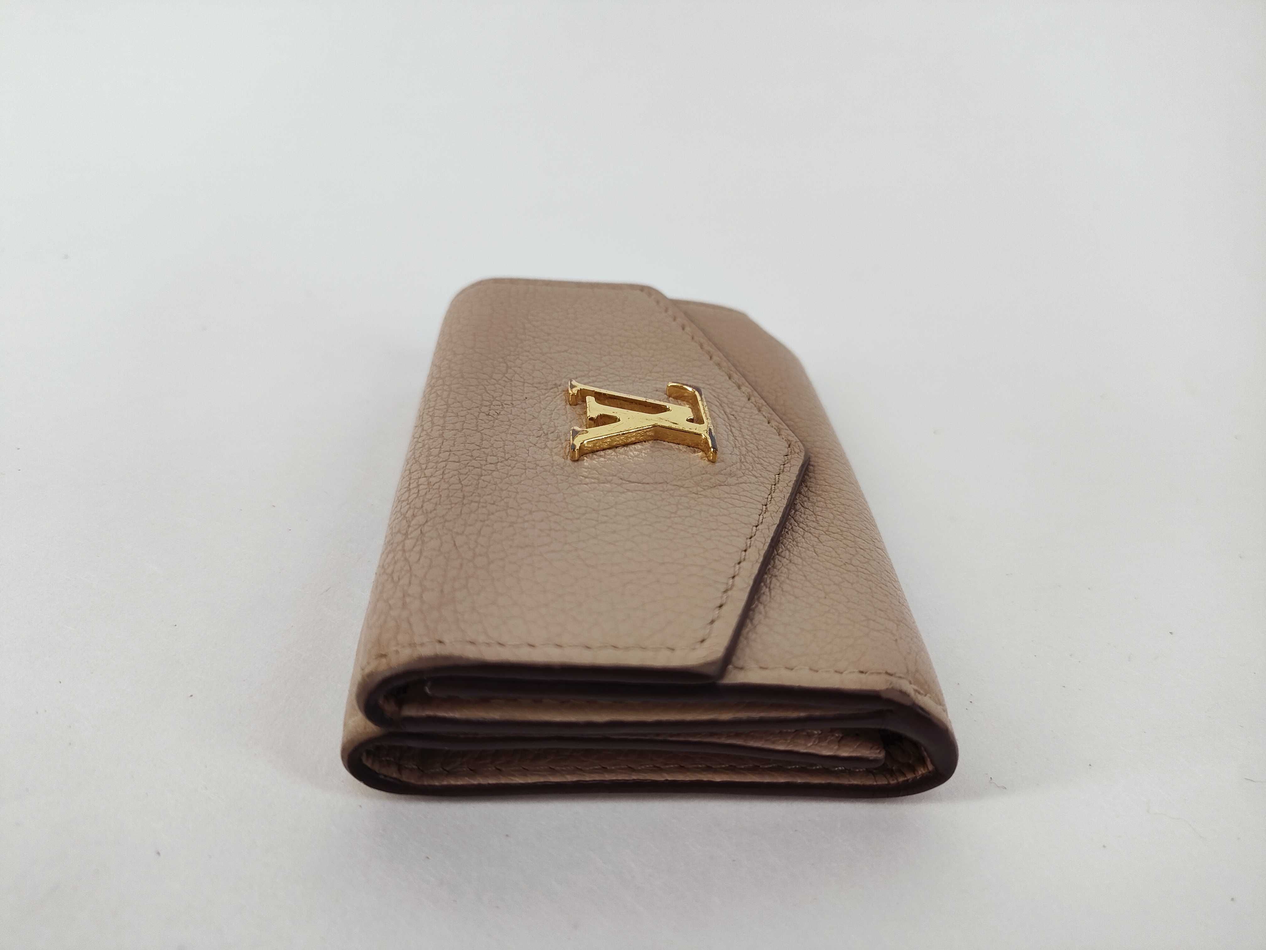Monogram Louis Vuitton M69340 Portefeuille Lockmini IC Tag Tri-fold Wallet Beige — view 6