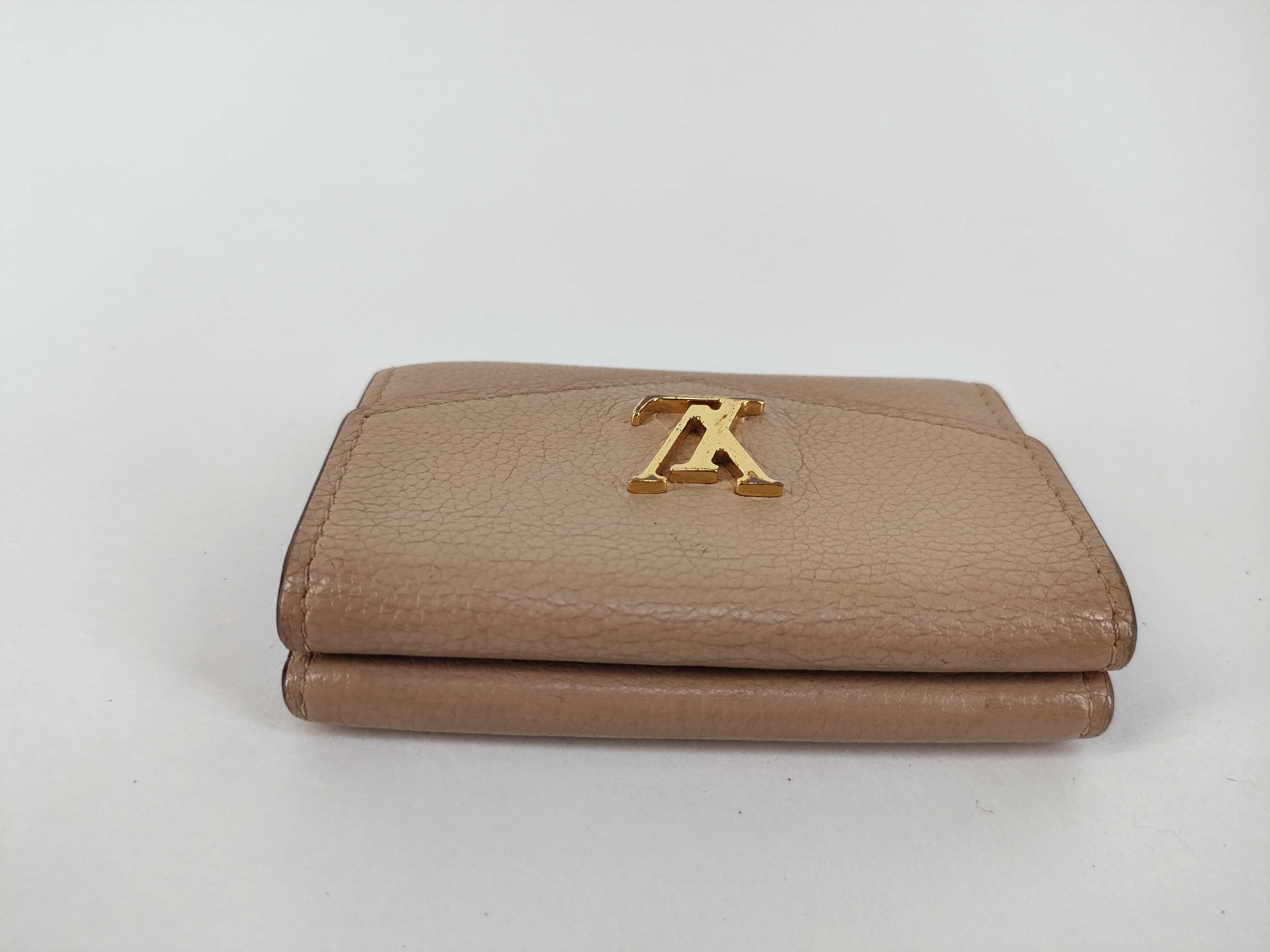 Monogram Louis Vuitton M69340 Portefeuille Lockmini IC Tag Tri-fold Wallet Beige — view 7
