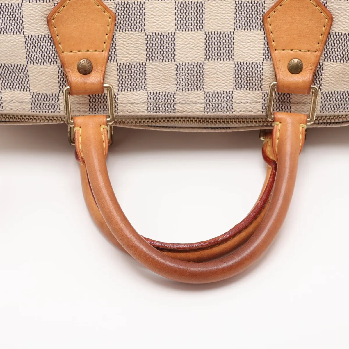 Damier Azur Speedy 30 N41533 SP2057 White — view 5
