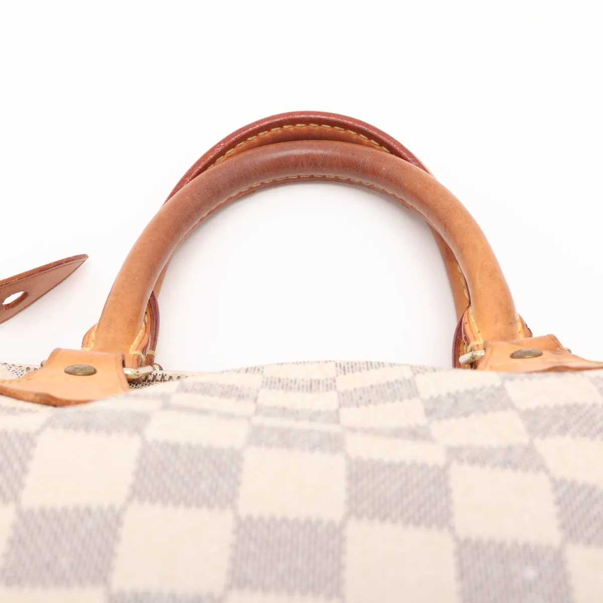 Damier Azur Speedy 30 N41533 SP2057 White — view 6