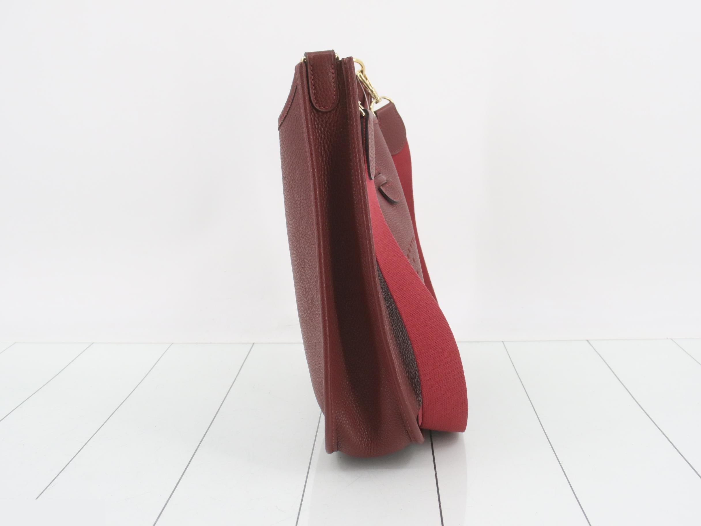 Evelyn 1PM Shoulder Bag, Leather, E Stamp — view 4