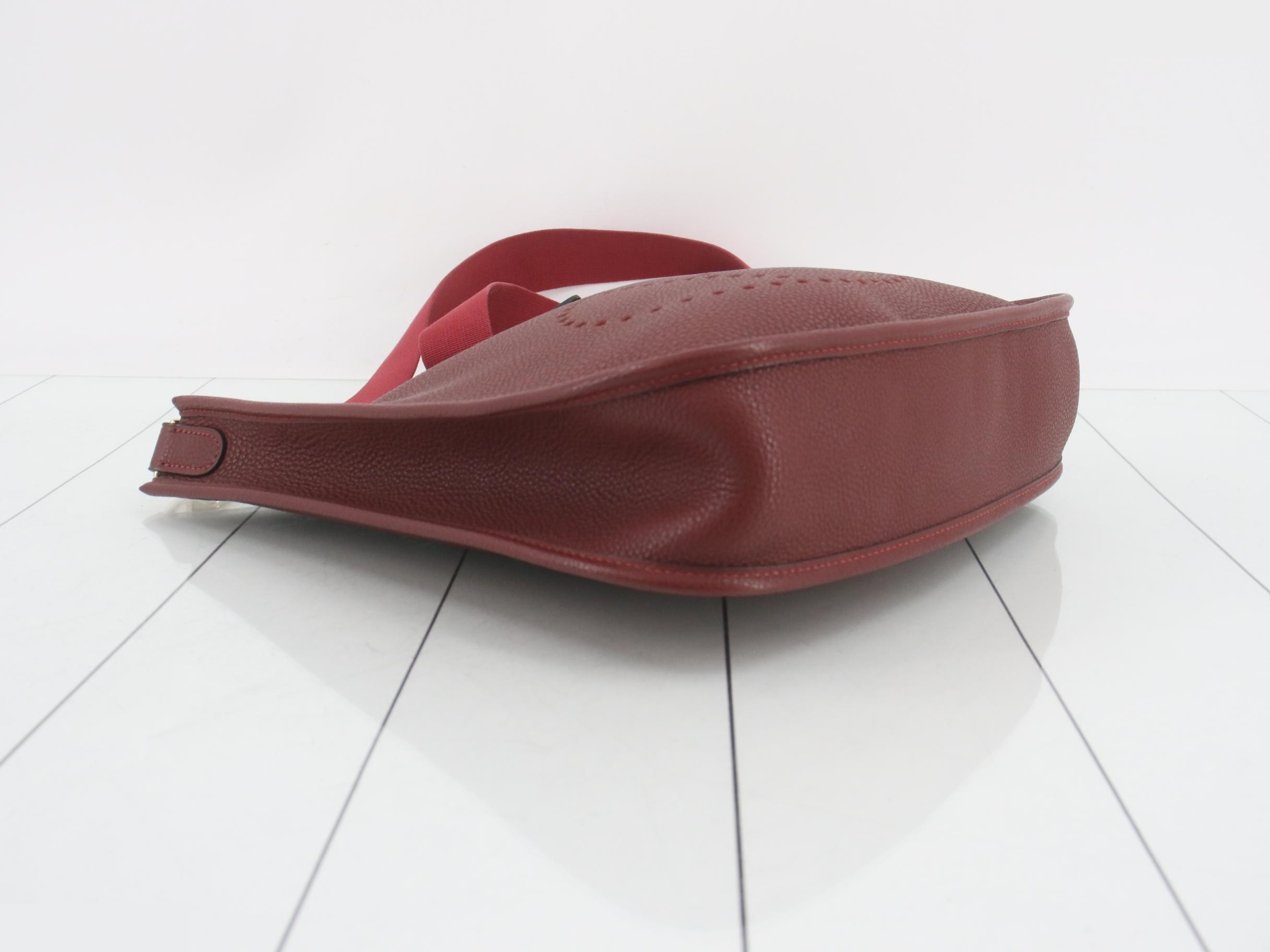 Evelyn 1PM Shoulder Bag, Leather, E Stamp — view 5