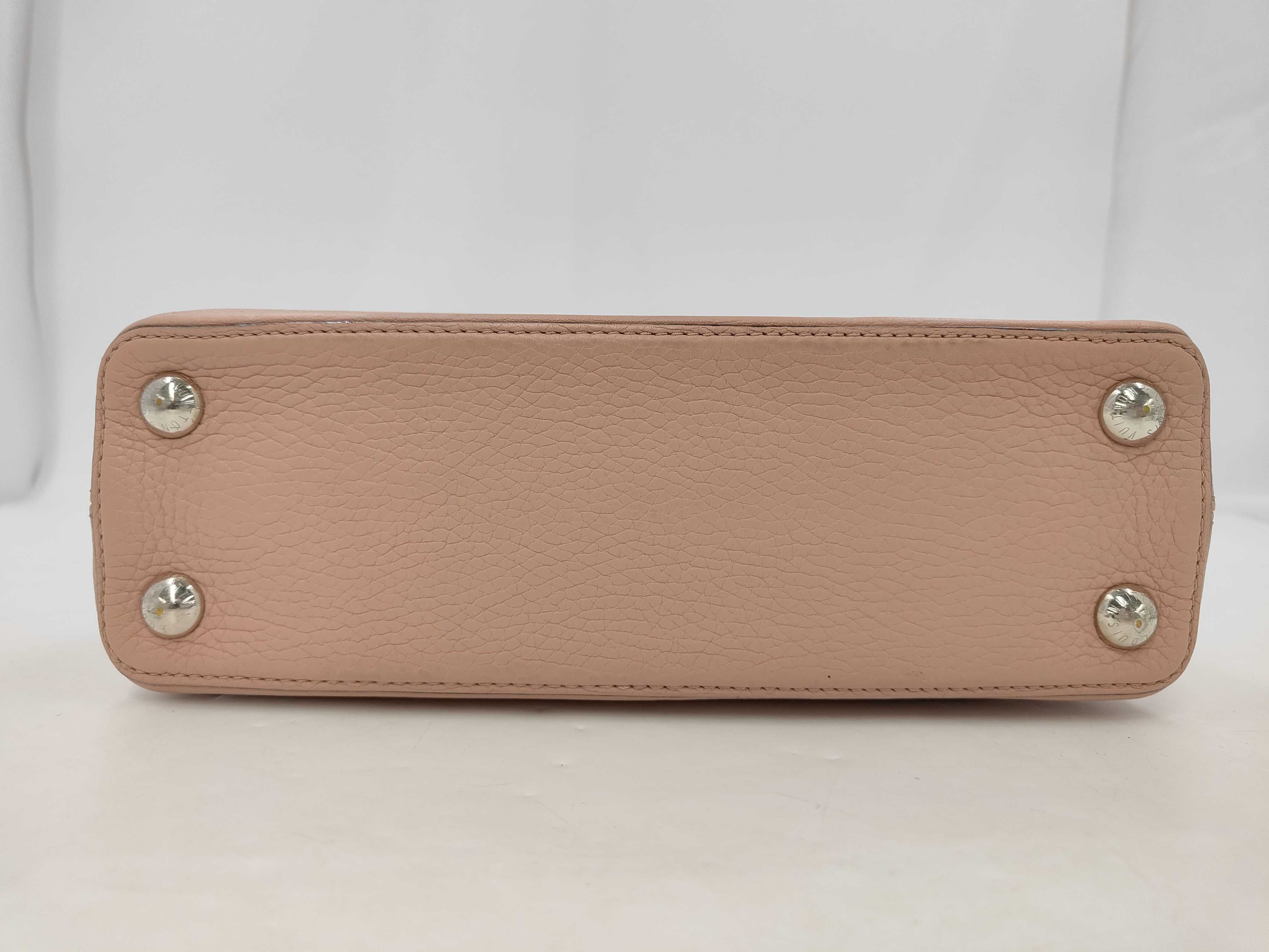 Capucines Pink Silver TR0135 Handbag — view 3