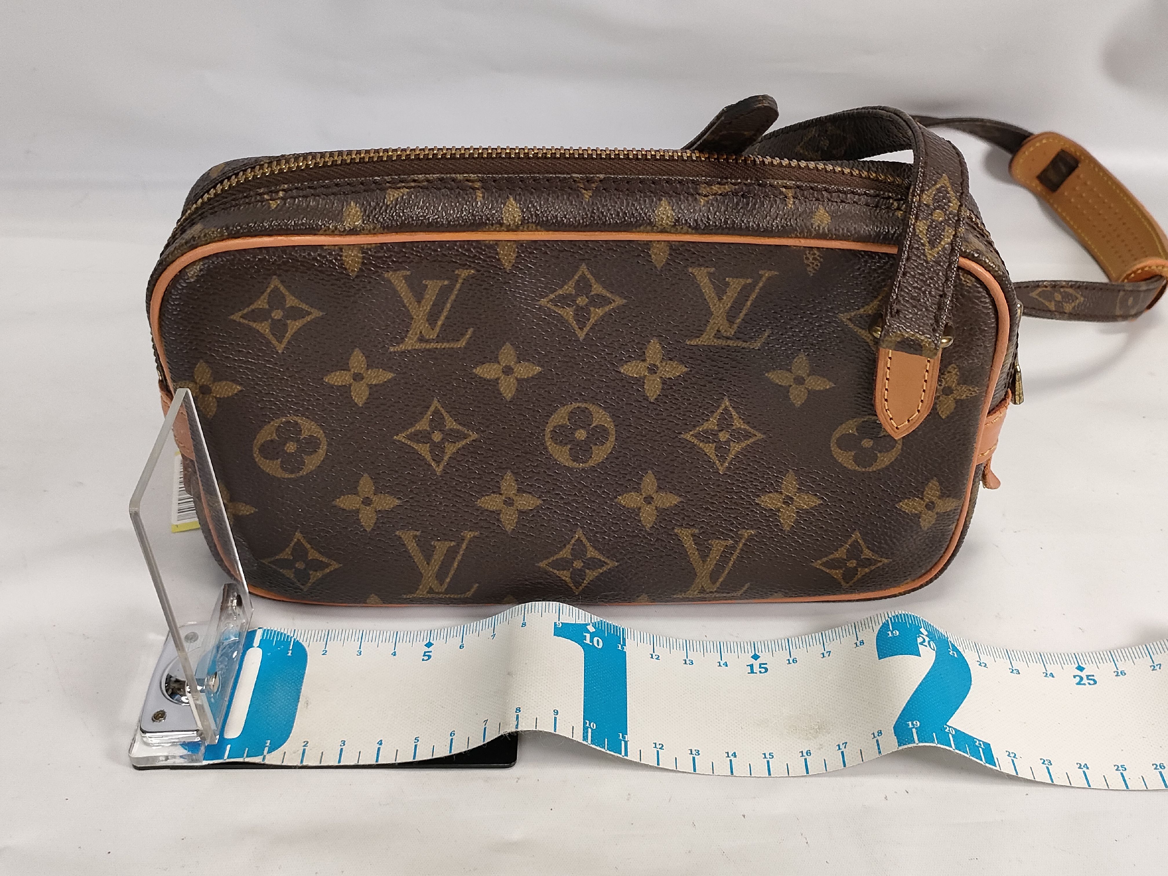 Monogram M51828 Marly Bandoulière Shoulder Bag (with aftermarket repairs) — view 2