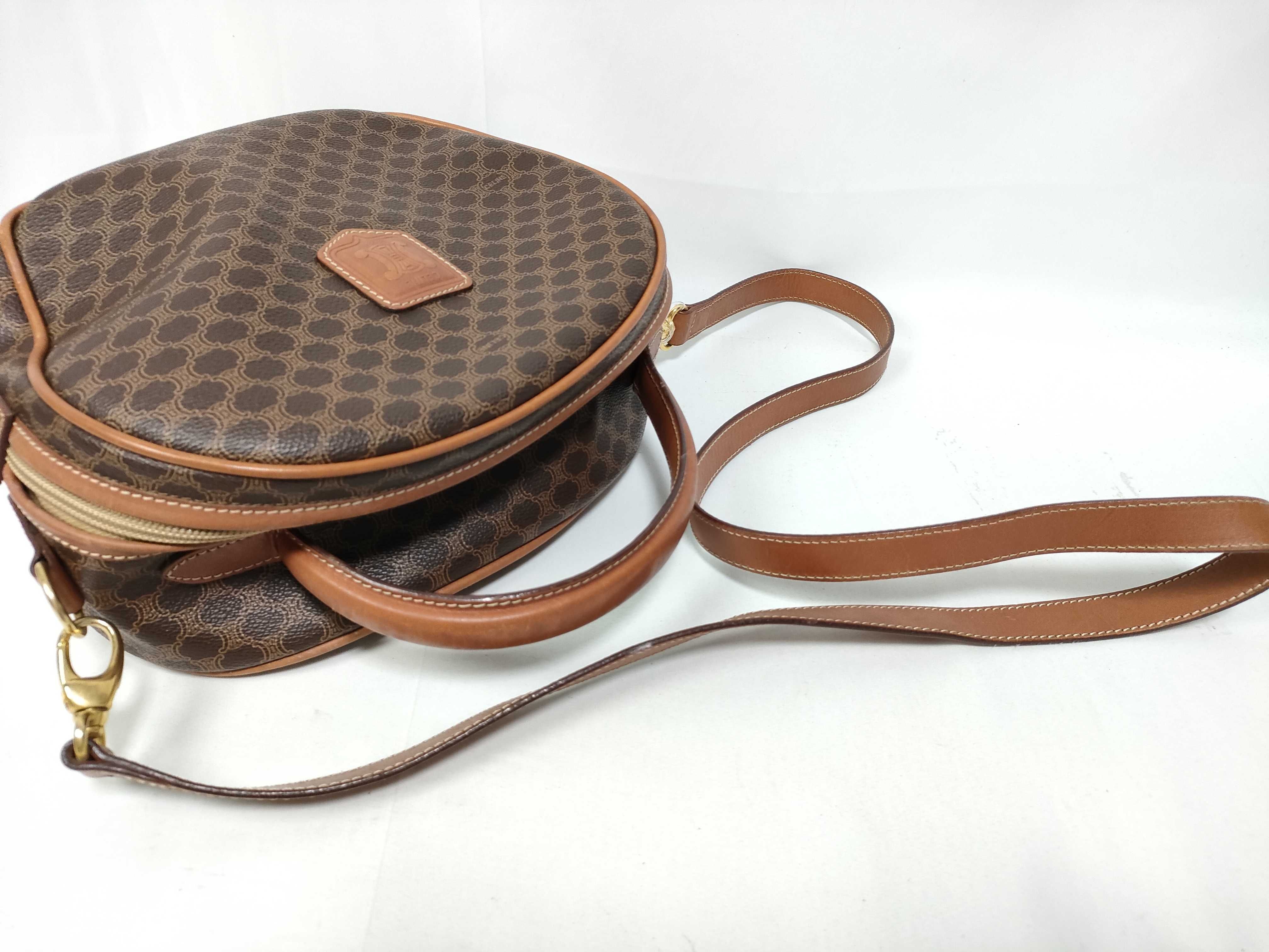 Macadam Brown Alma-style handbag with ST — view 12