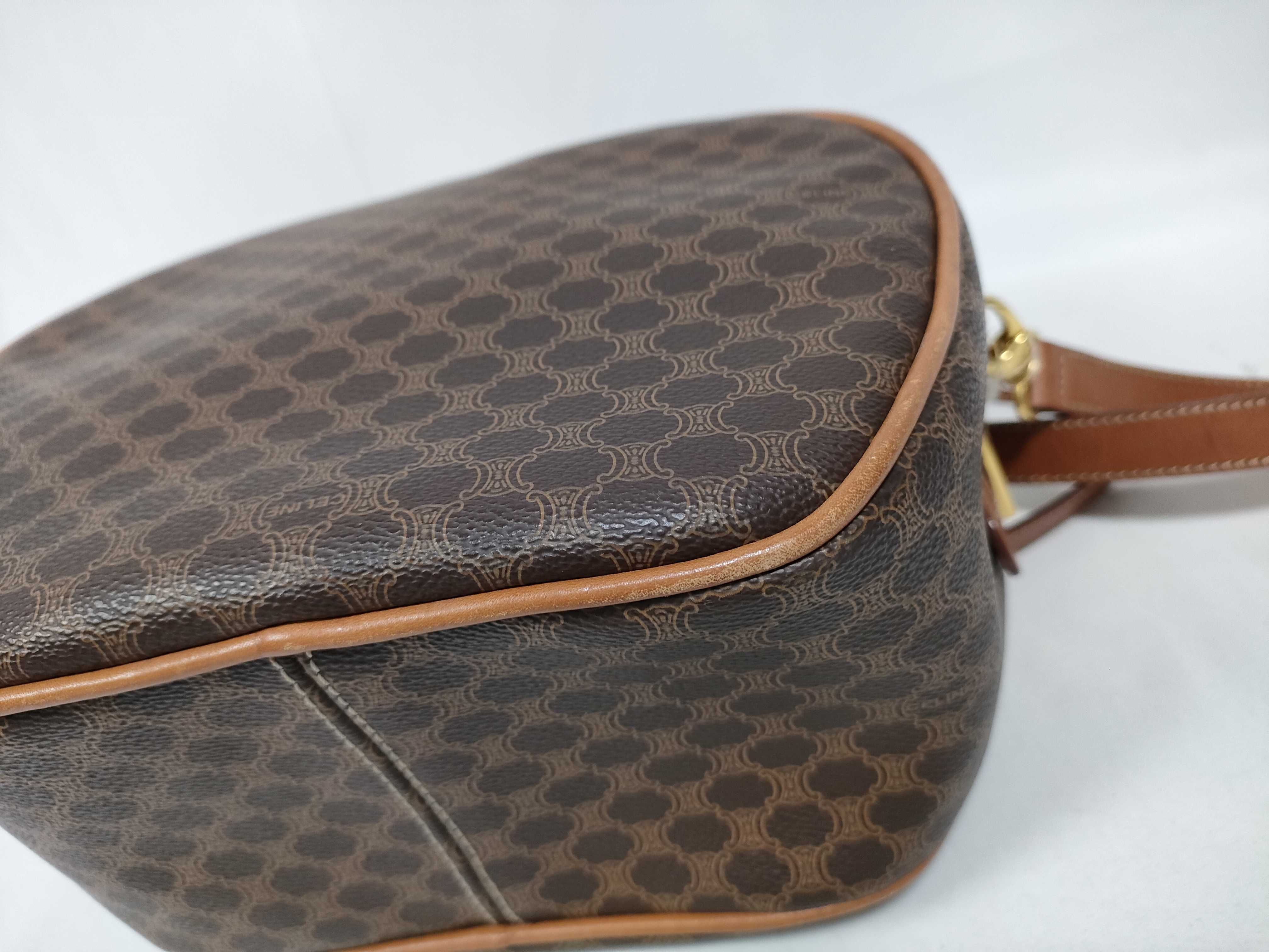 Macadam Brown Alma-style handbag with ST — view 4