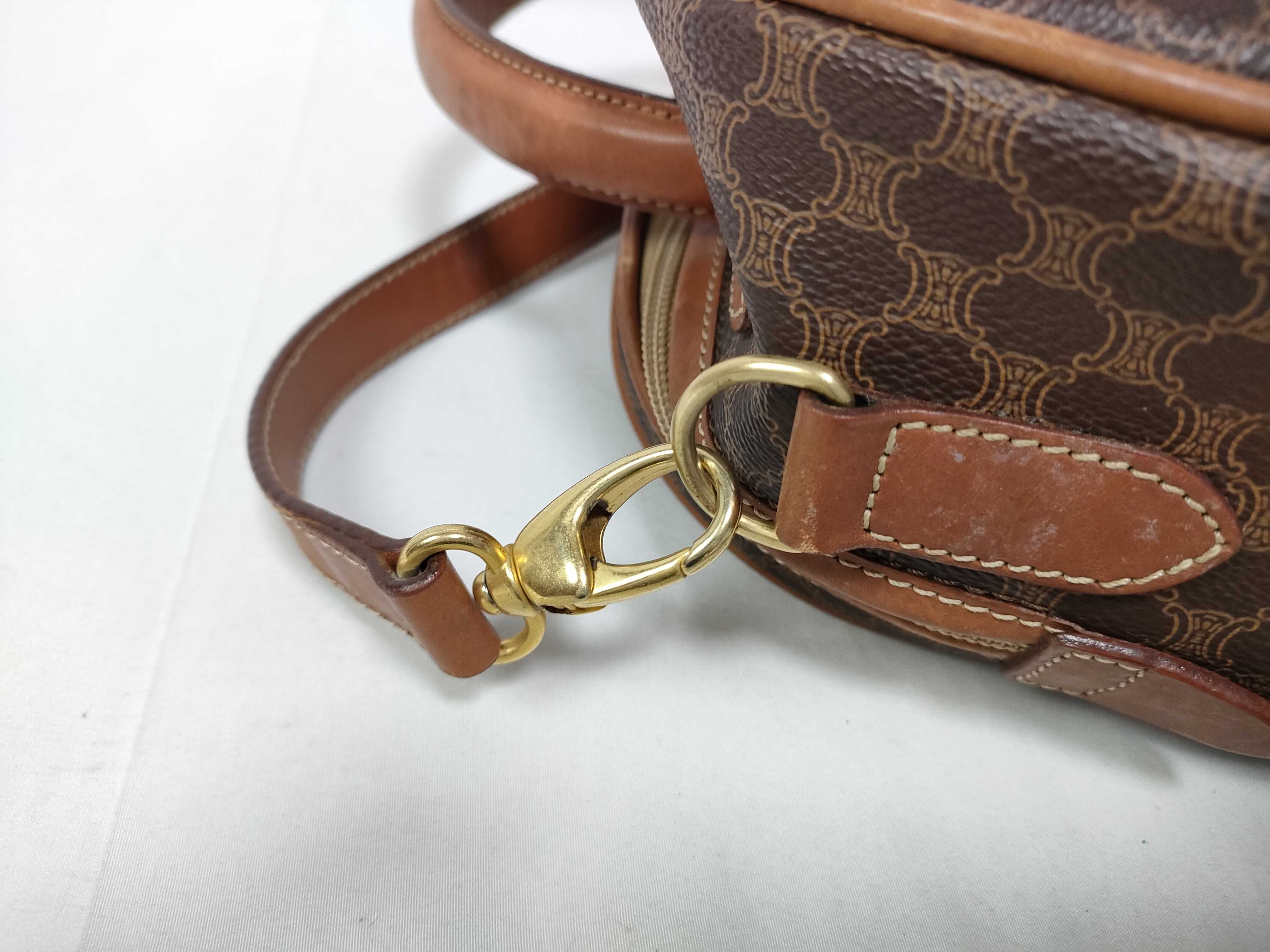 Macadam Brown Alma-style handbag with ST — view 6
