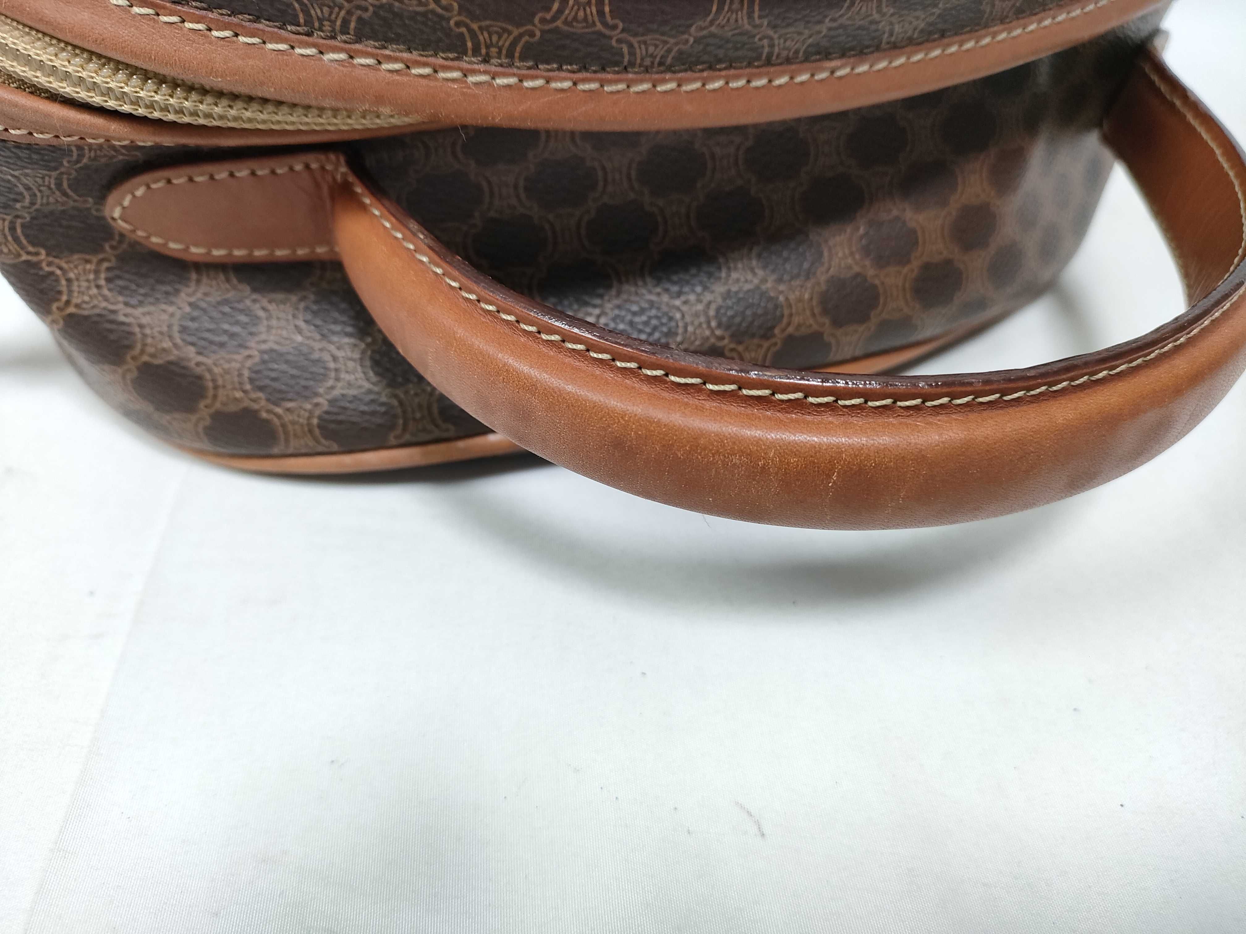 Macadam Brown Alma-style handbag with ST — view 7