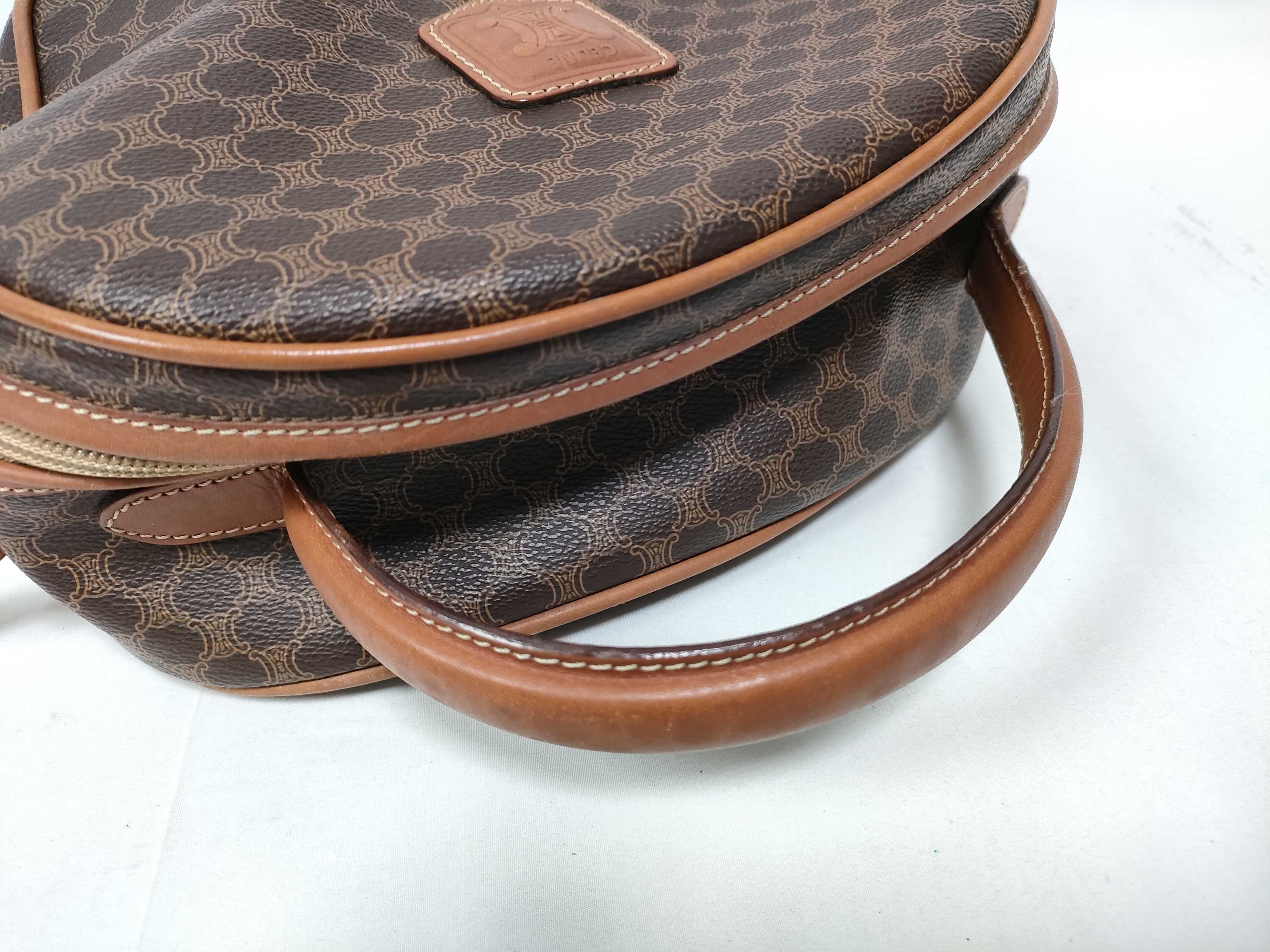Macadam Brown Alma-style handbag with ST — view 8