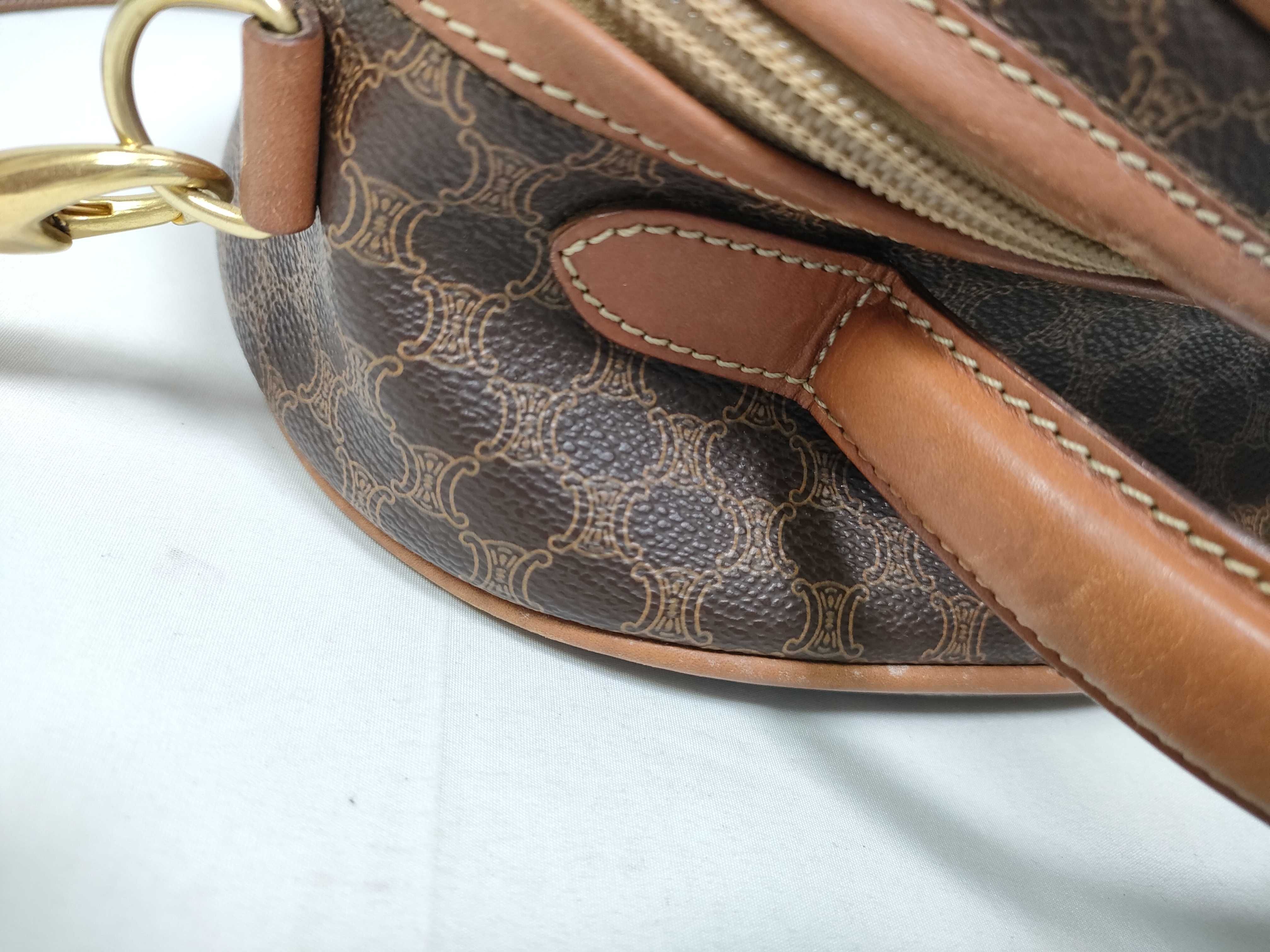 Macadam Brown Alma-style handbag with ST — view 9