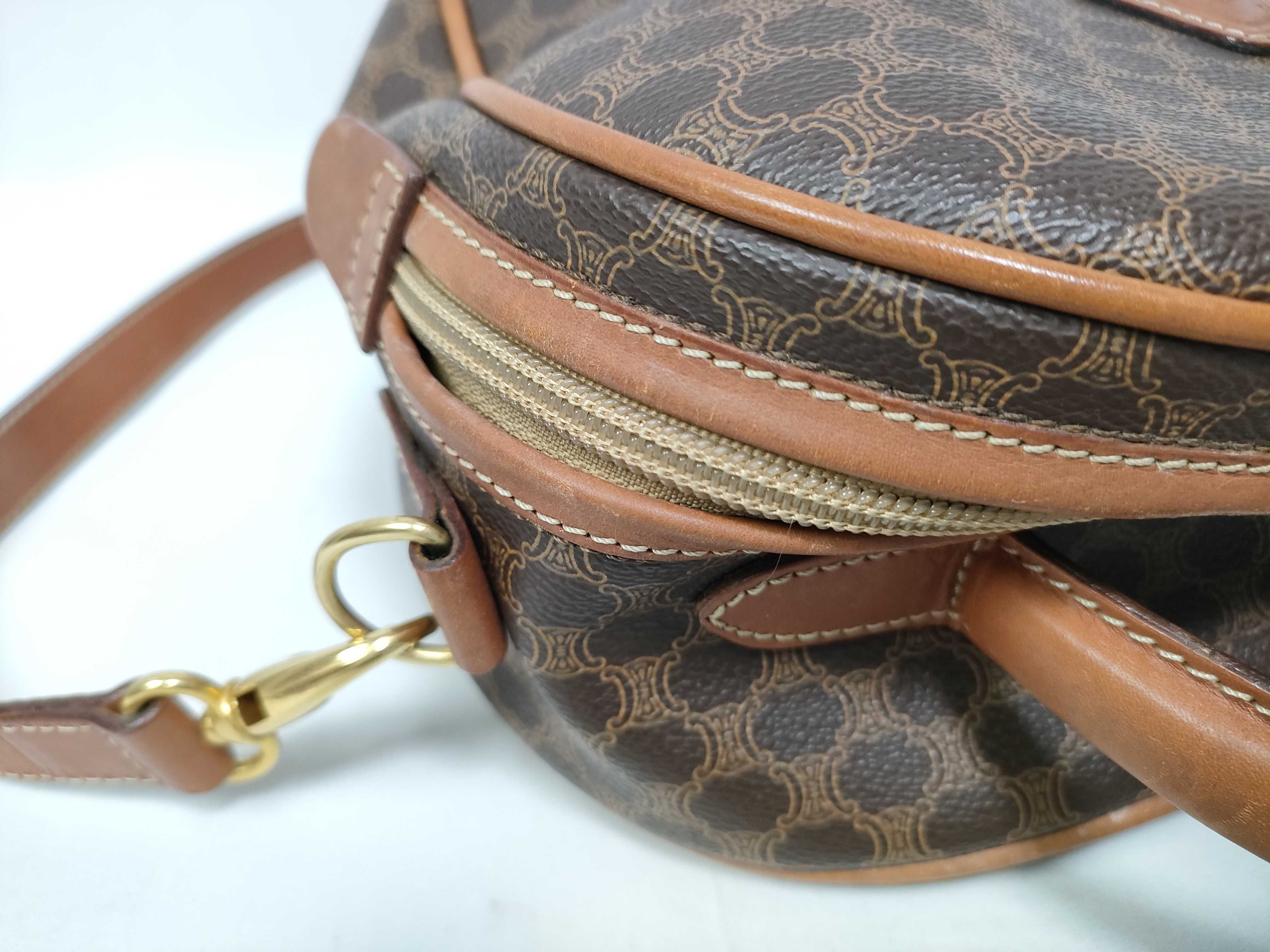 Macadam Brown Alma-style handbag with ST — view 10