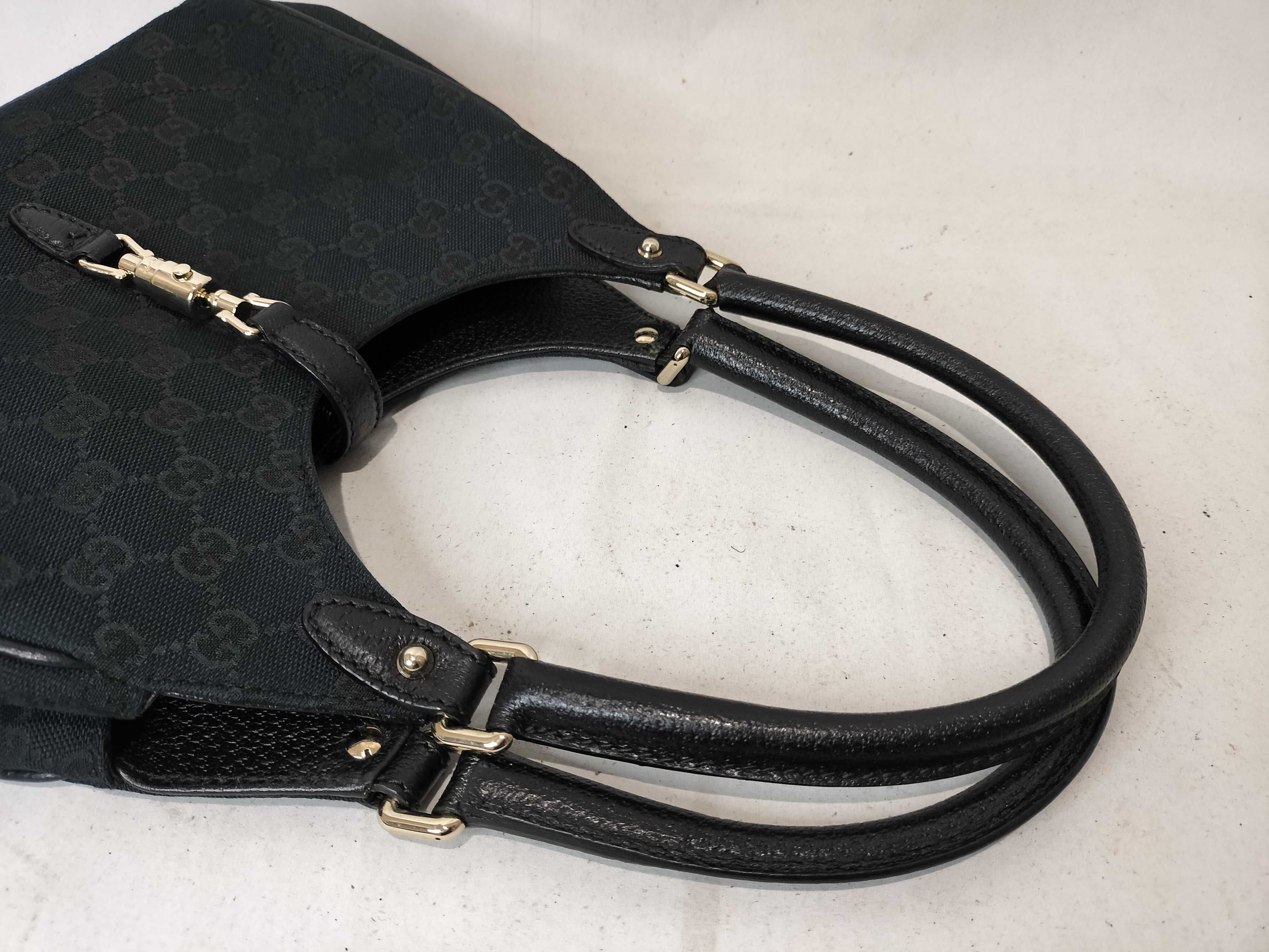 Jackie GG Canvas Handbag 145824 Handbag — view 4