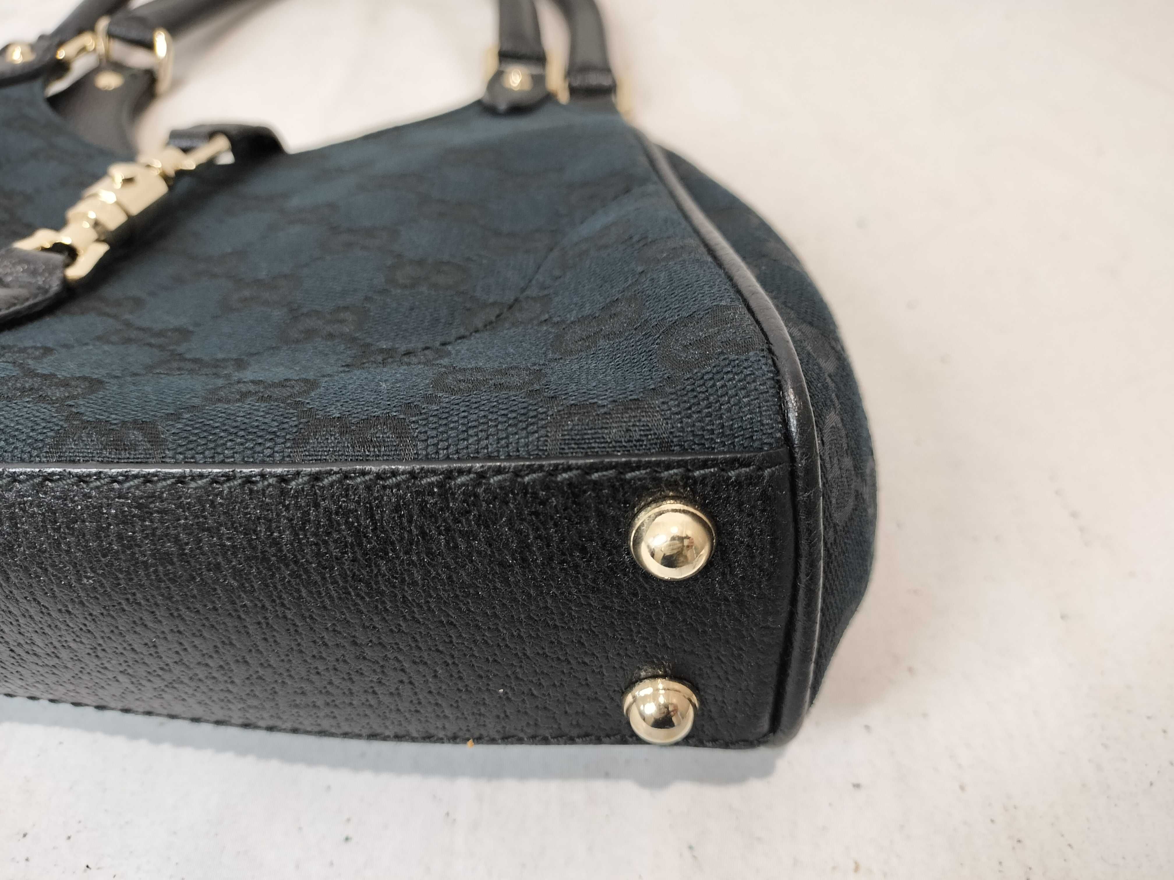 Jackie GG Canvas Handbag 145824 Handbag — view 7