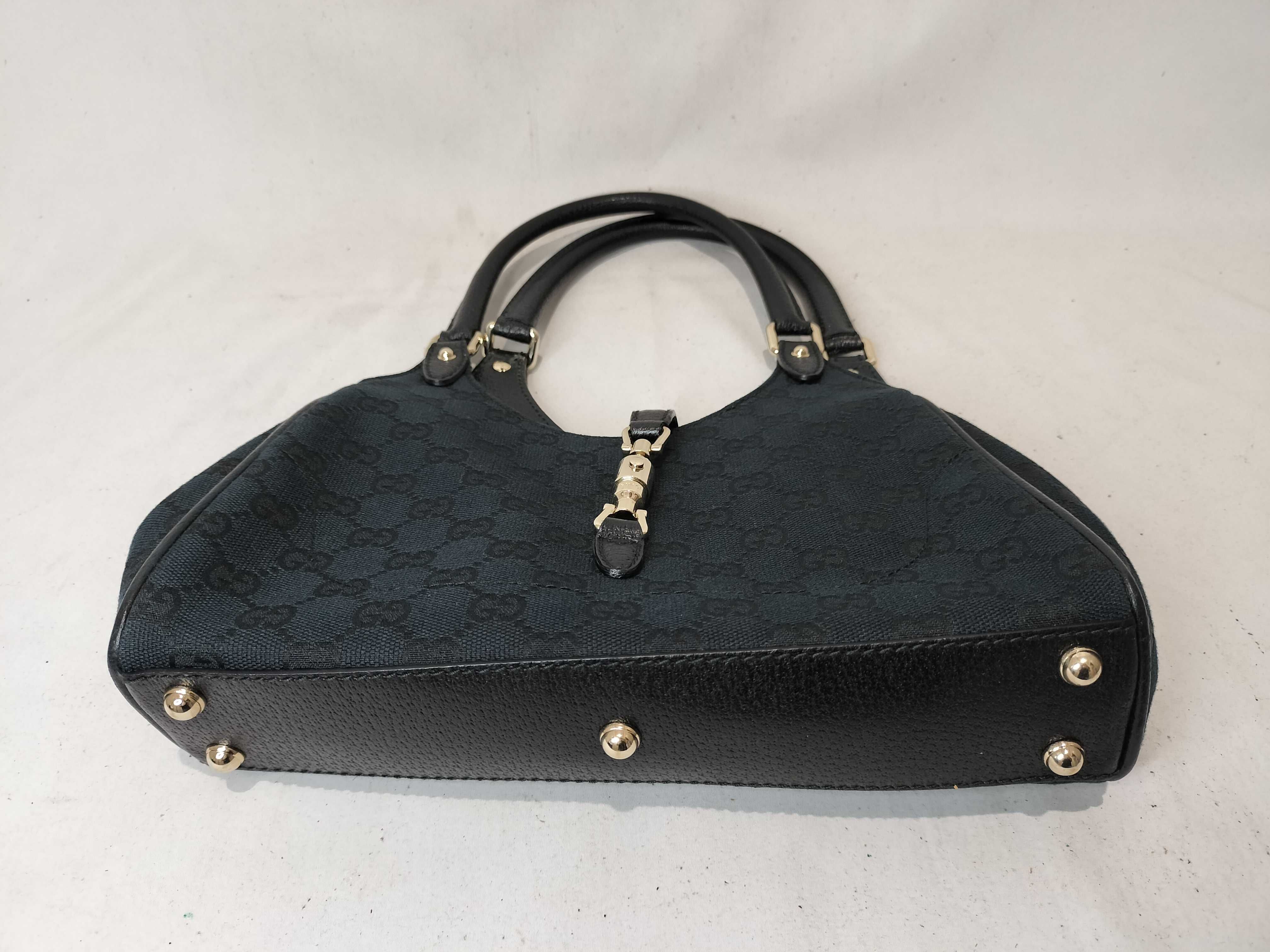 Jackie GG Canvas Handbag 145824 Handbag — view 8