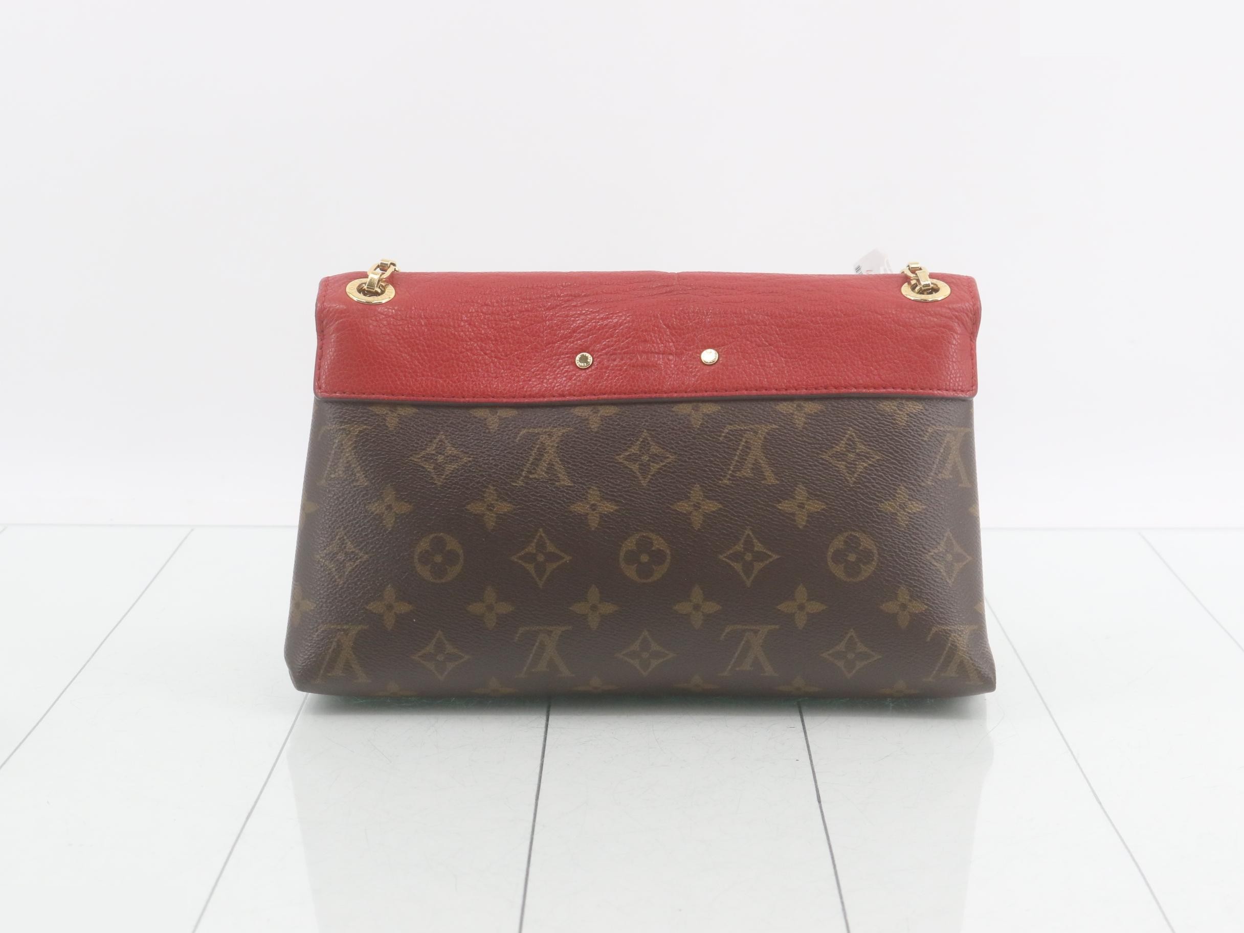 Monogram Pallas Chain Cerise Red — view 2