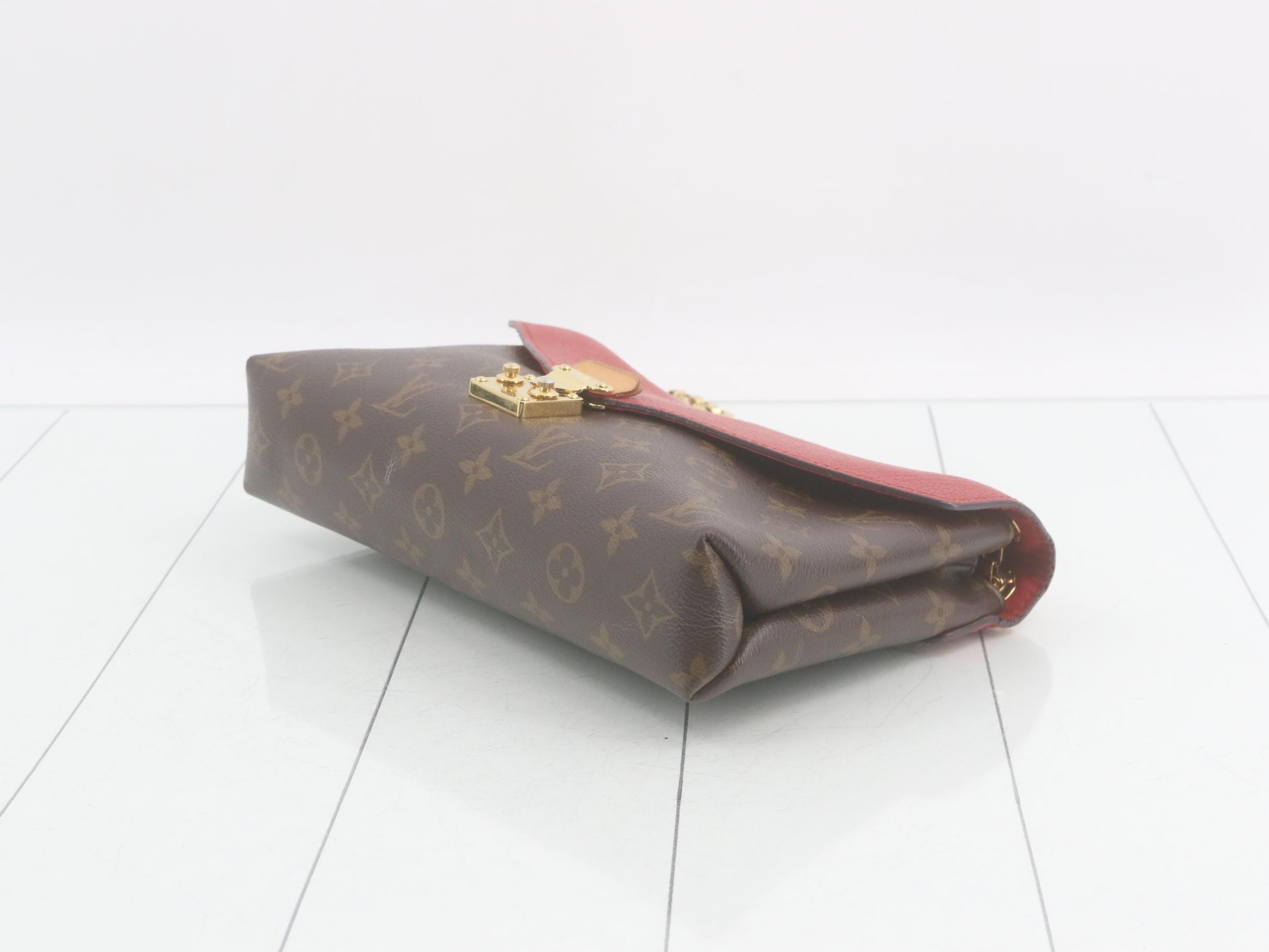 Monogram Pallas Chain Cerise Red — view 6