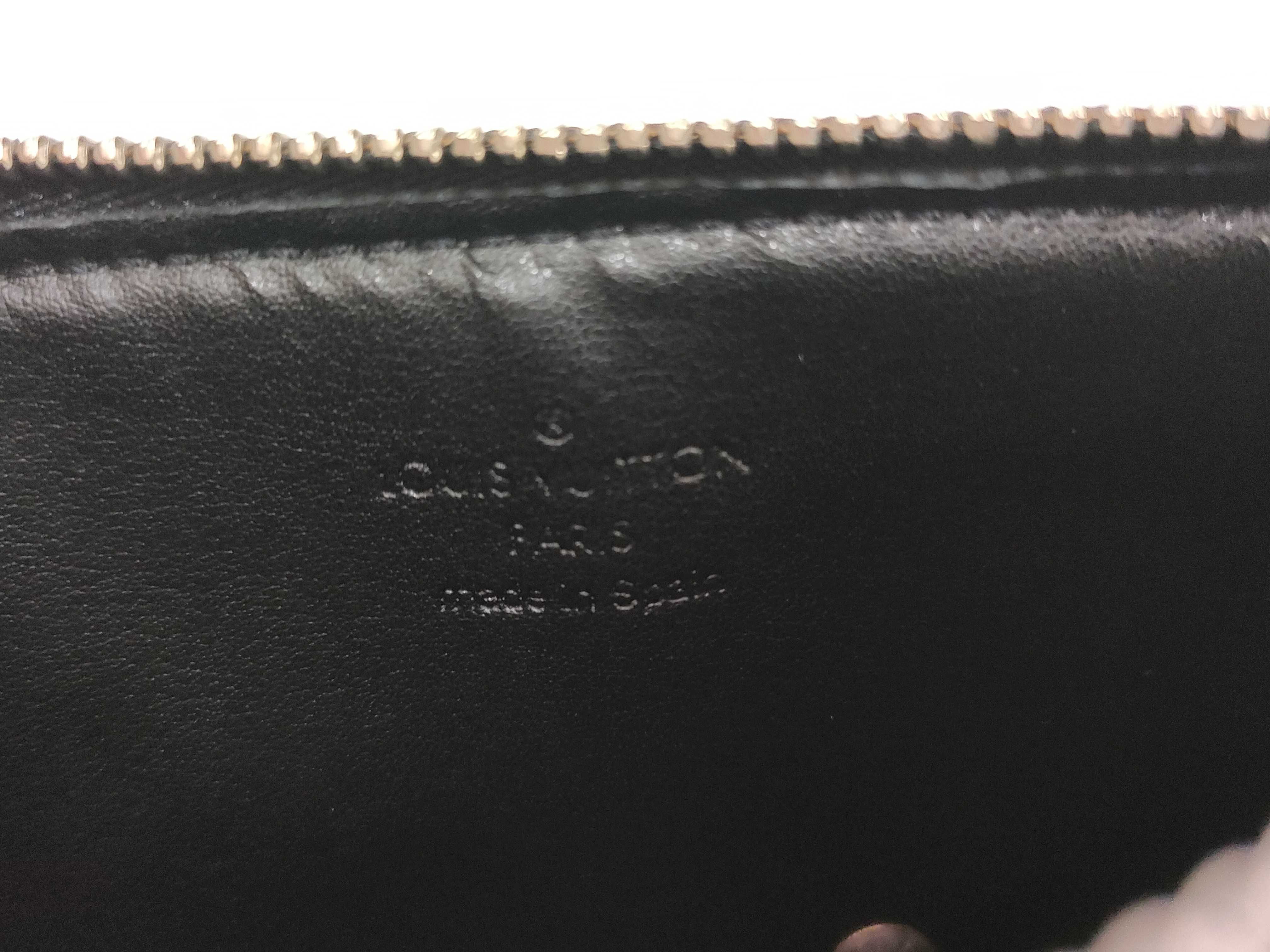 Vernis Louis Vuitton Pouch Handbag Lexington Monogram Black Bag Handbag — view 11