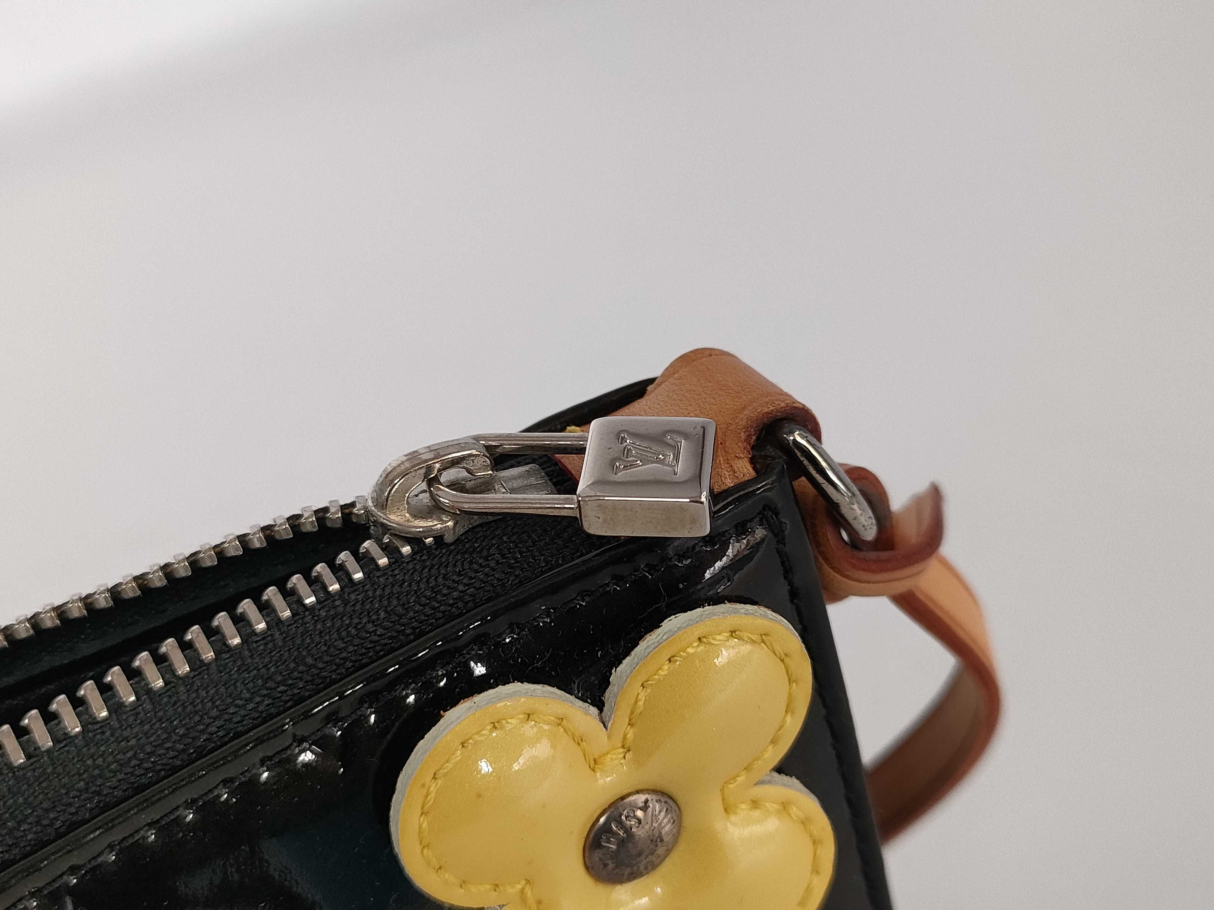 Vernis Louis Vuitton Pouch Handbag Lexington Monogram Black Bag Handbag — view 12