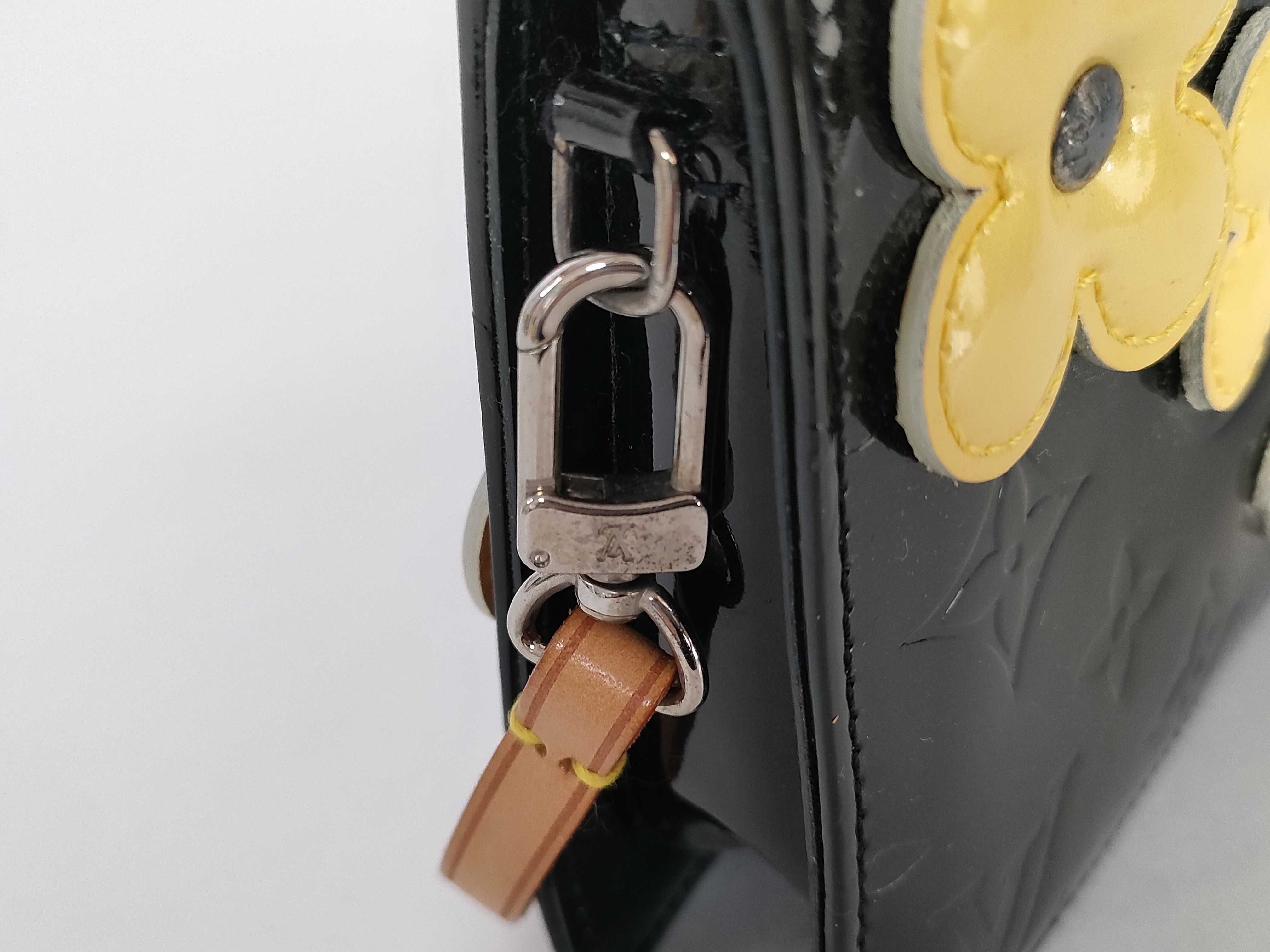Vernis Louis Vuitton Pouch Handbag Lexington Monogram Black Bag Handbag — view 13