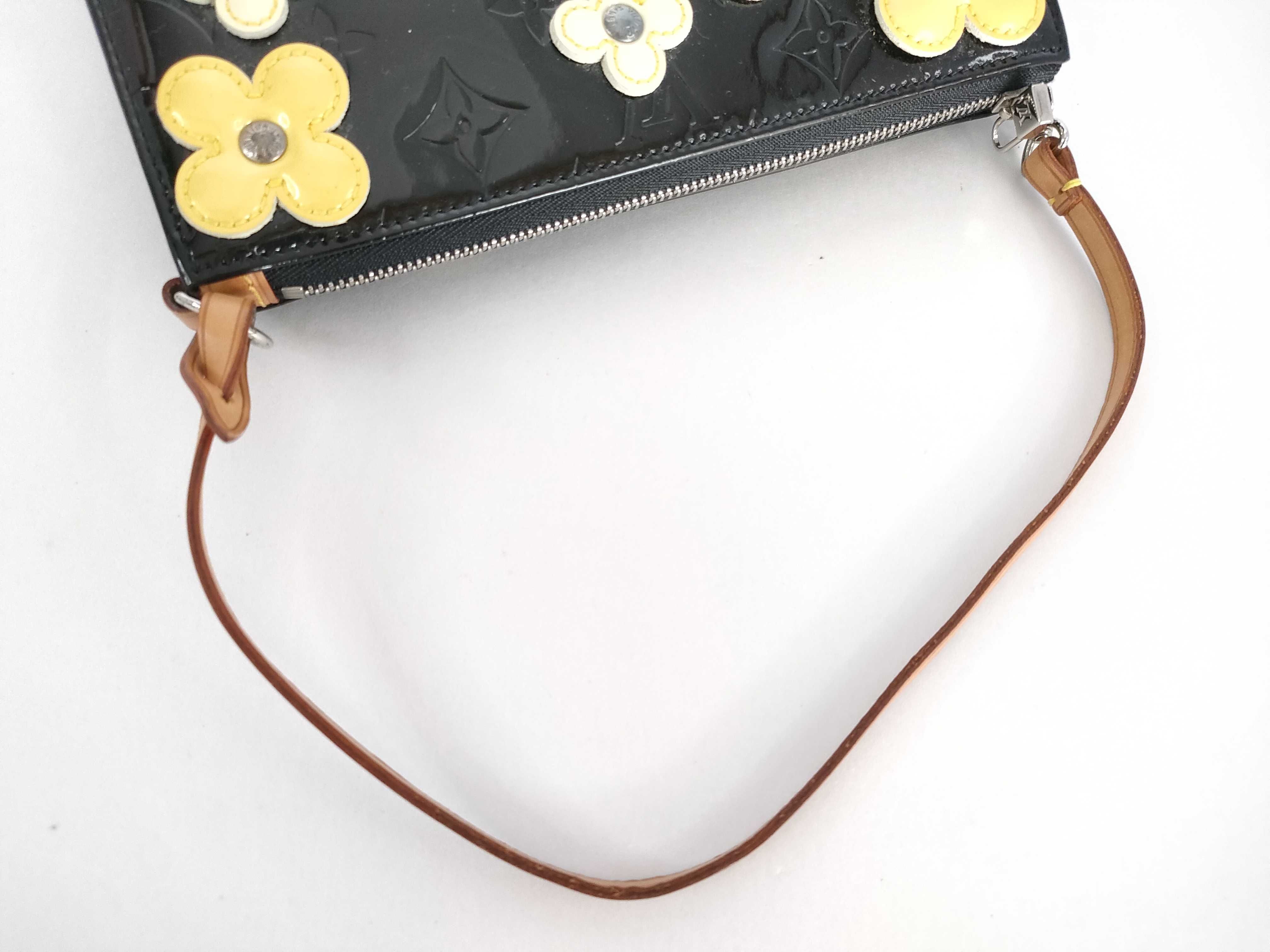 Vernis Louis Vuitton Pouch Handbag Lexington Monogram Black Bag Handbag — view 3