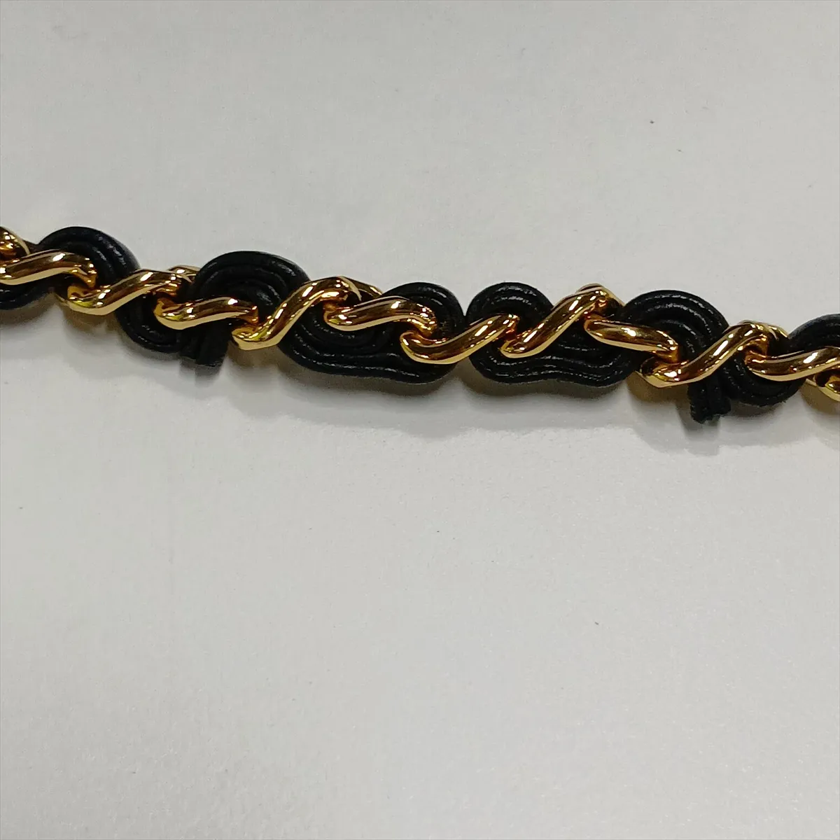 [Individually packaged] Chanel Mini Matelassé Sequin Single Flap Double Chain Bag, Black with Gold Hardware, NC37PL98, Random Plate — view 11