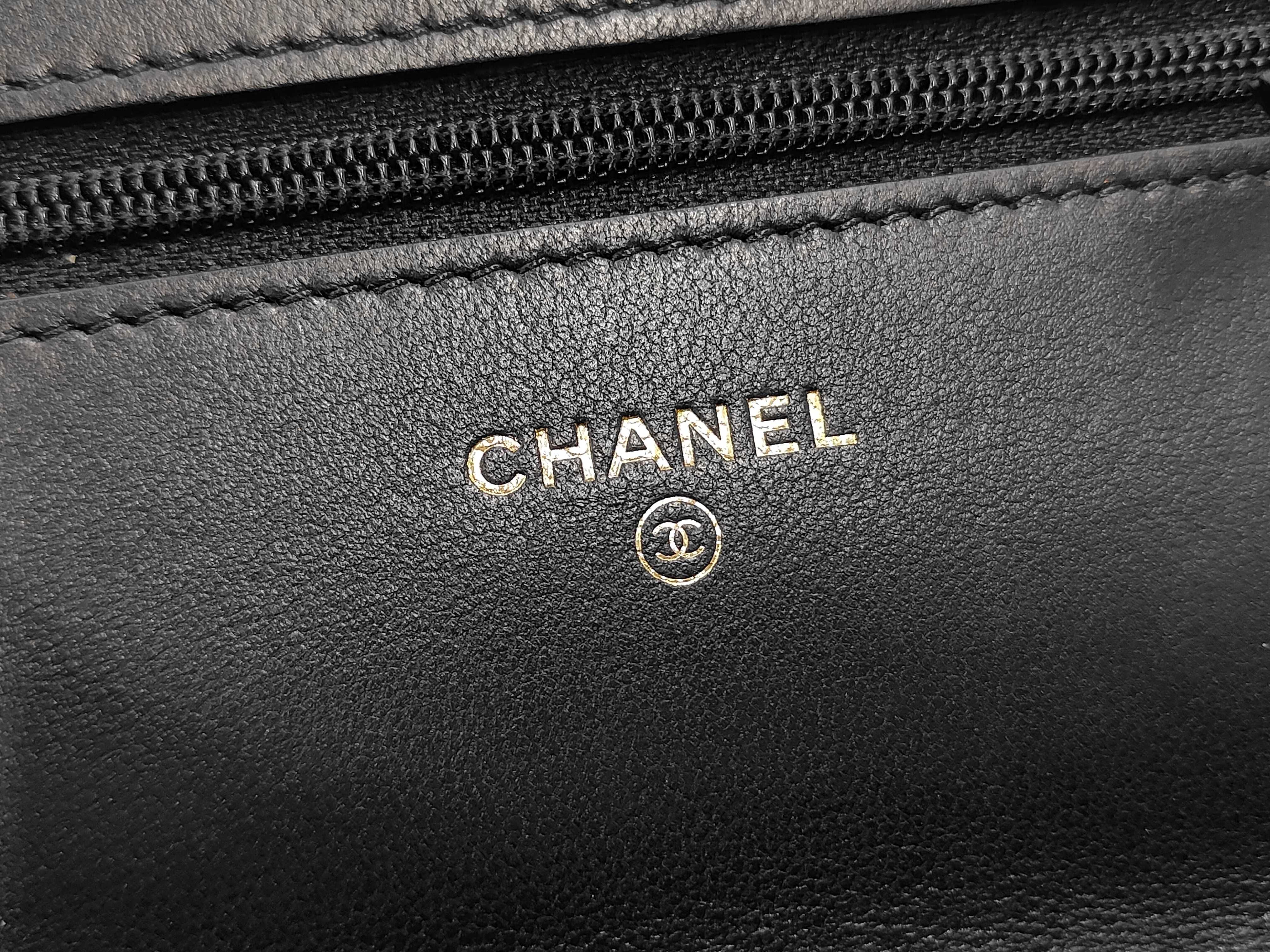 Matelassé Chain Shoulder Bag with Charm — view 8