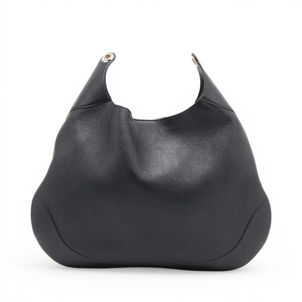 B Leather 2-Way Shoulder Bag Black 820169 — view 2