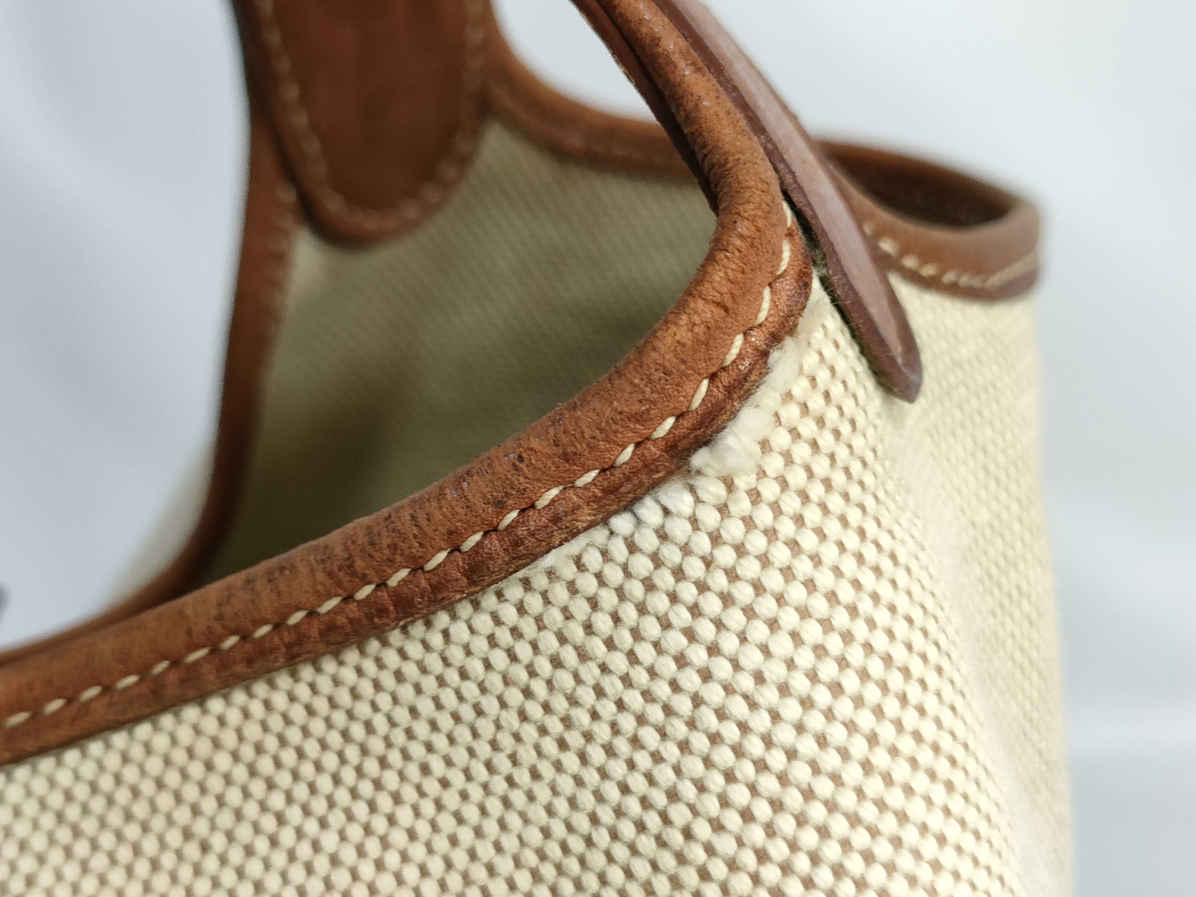 Picotin Toile H Handbag — view 13
