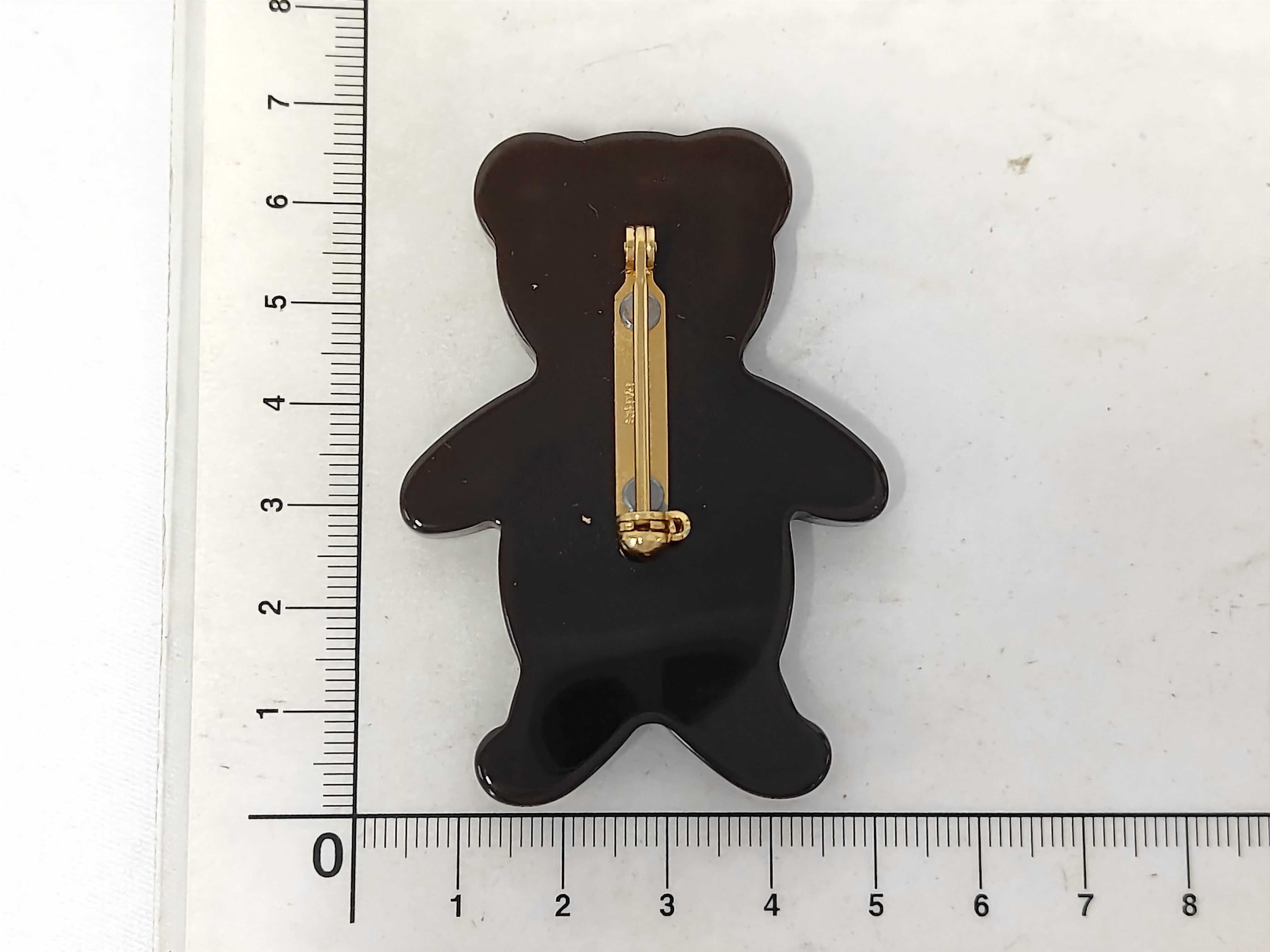 Broche Nounour Damier Brooch — view 2