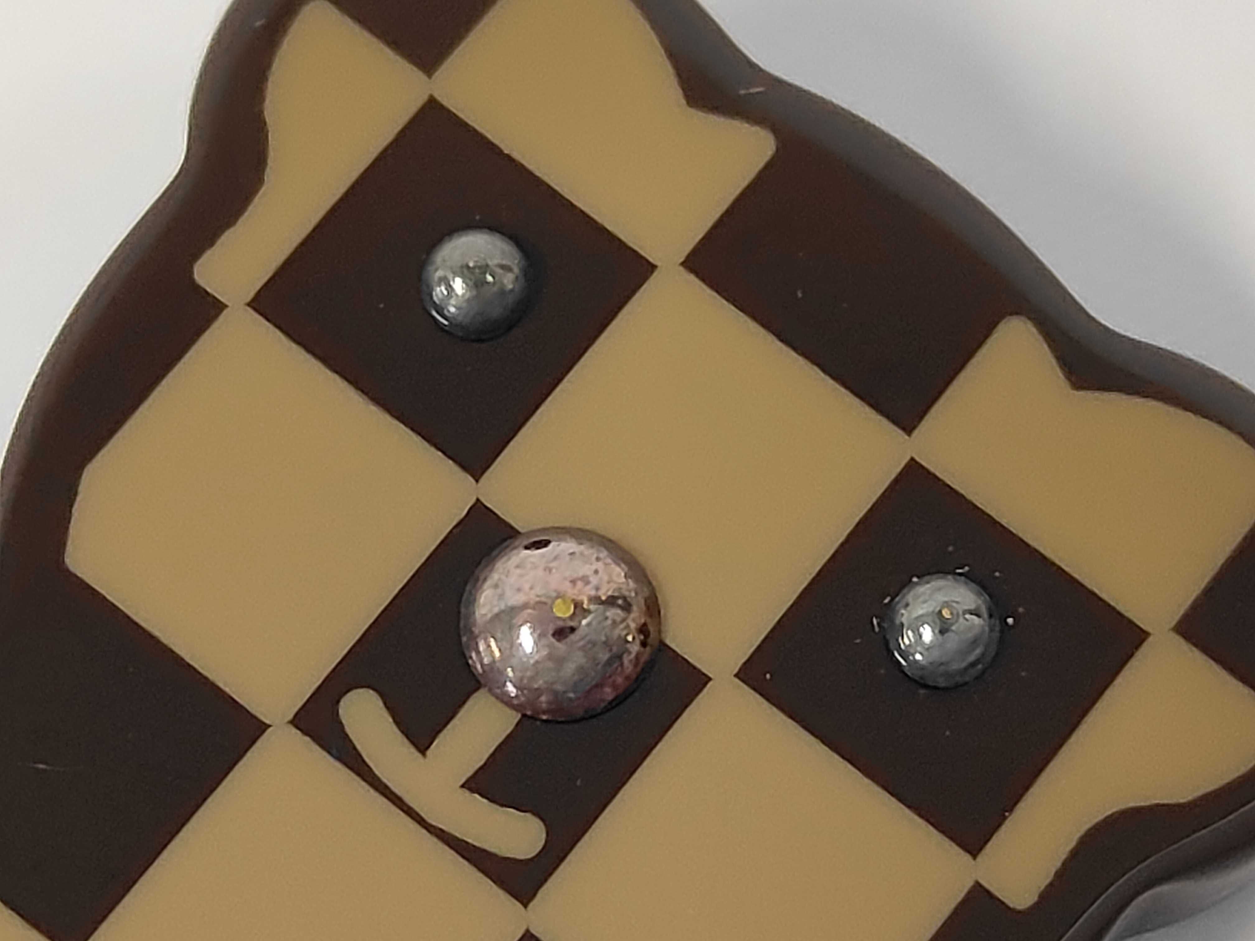 Broche Nounour Damier Brooch — view 7