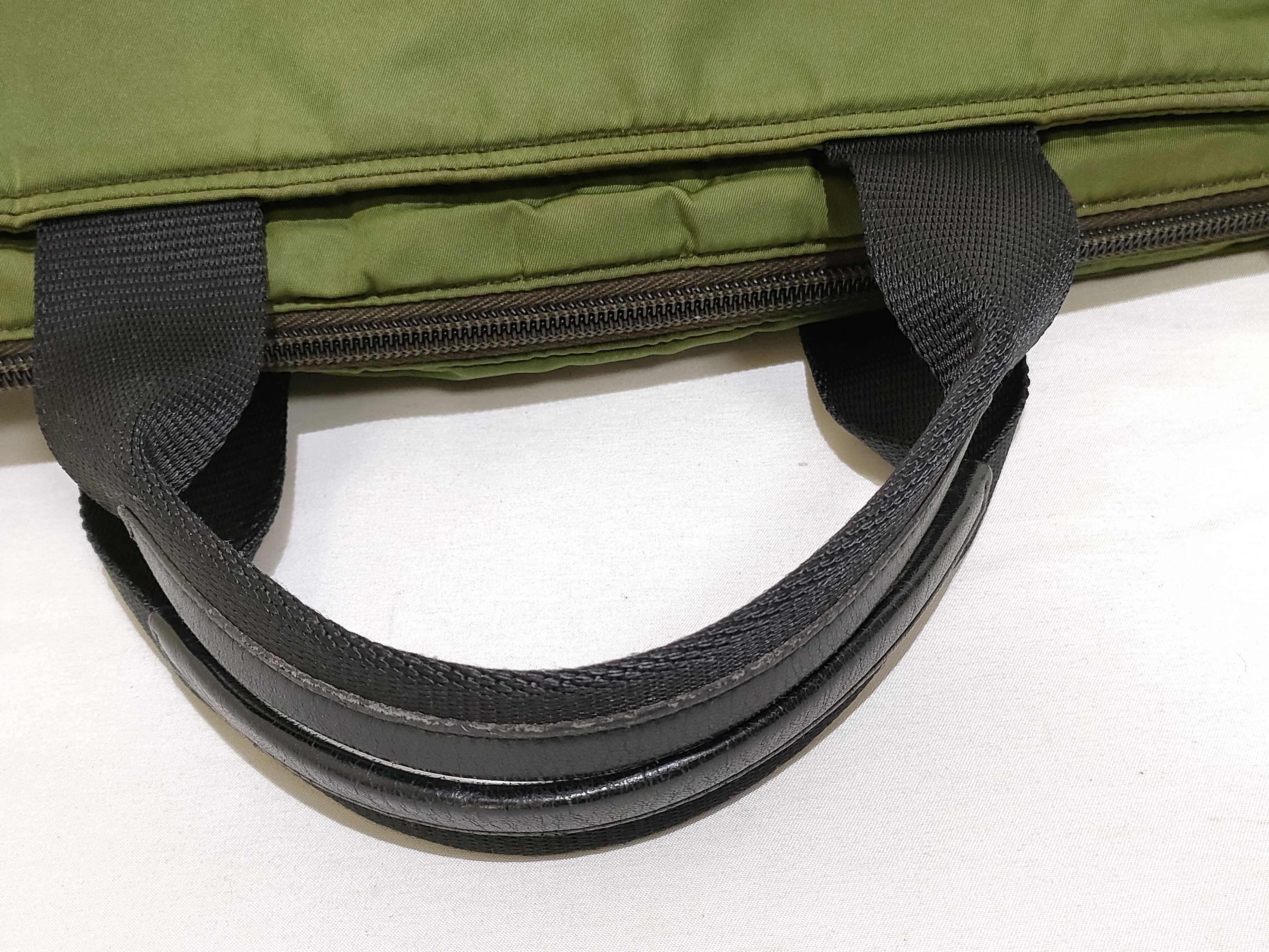 Nylon Prada Handbag Nylon Khaki Handbag — view 3
