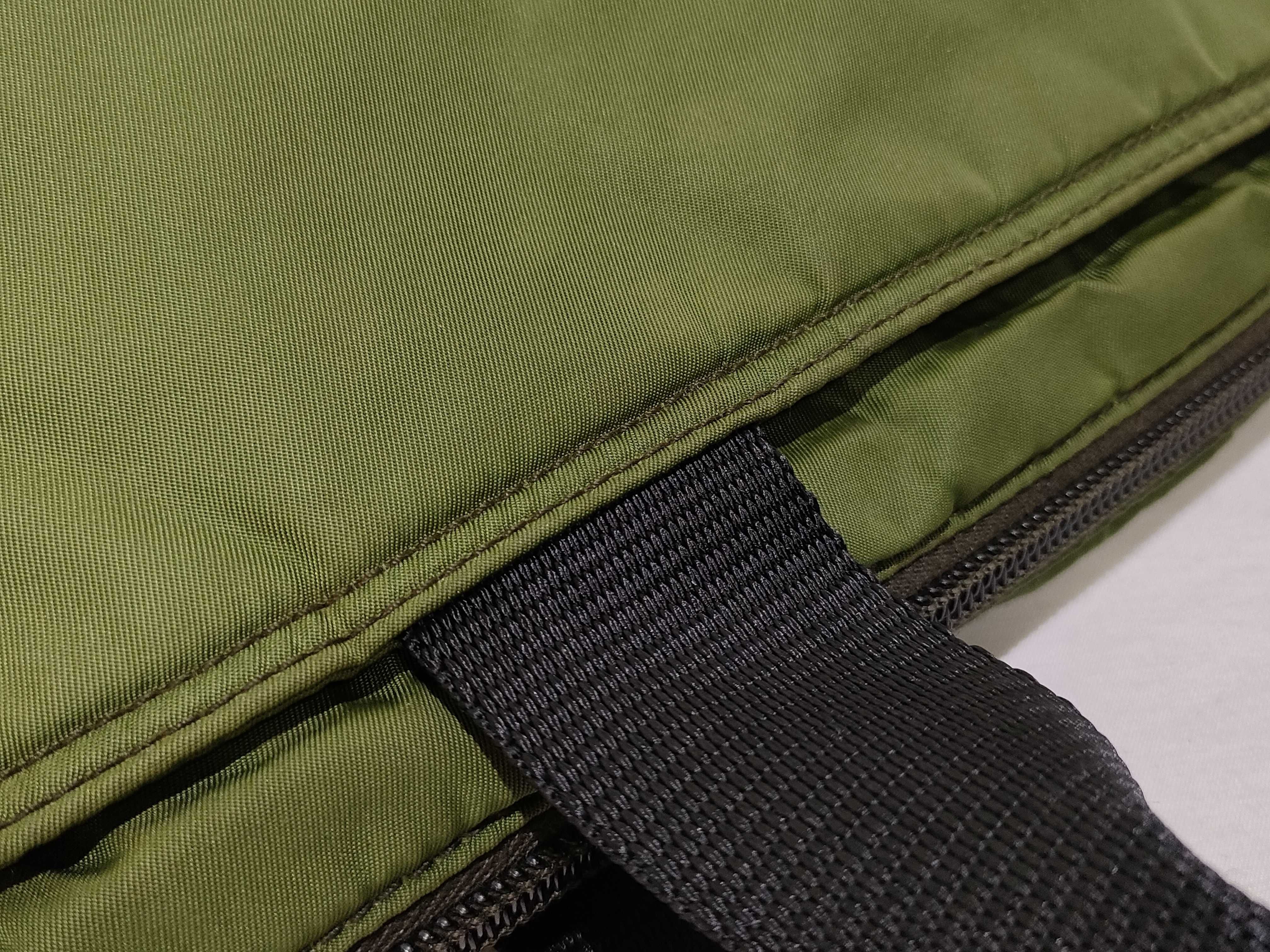 Nylon Prada Handbag Nylon Khaki Handbag — view 5